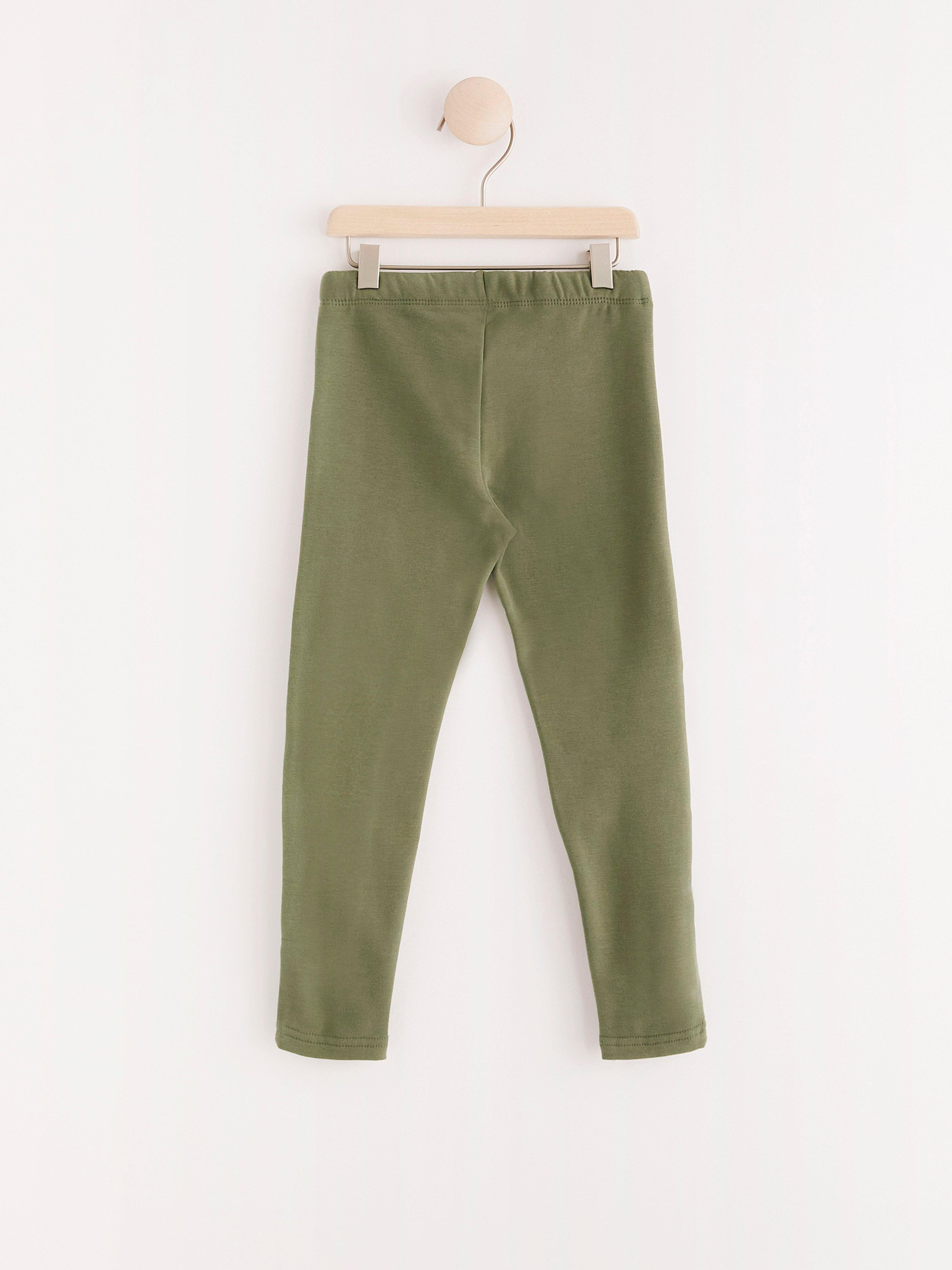 Leggings - Barn - Khaki