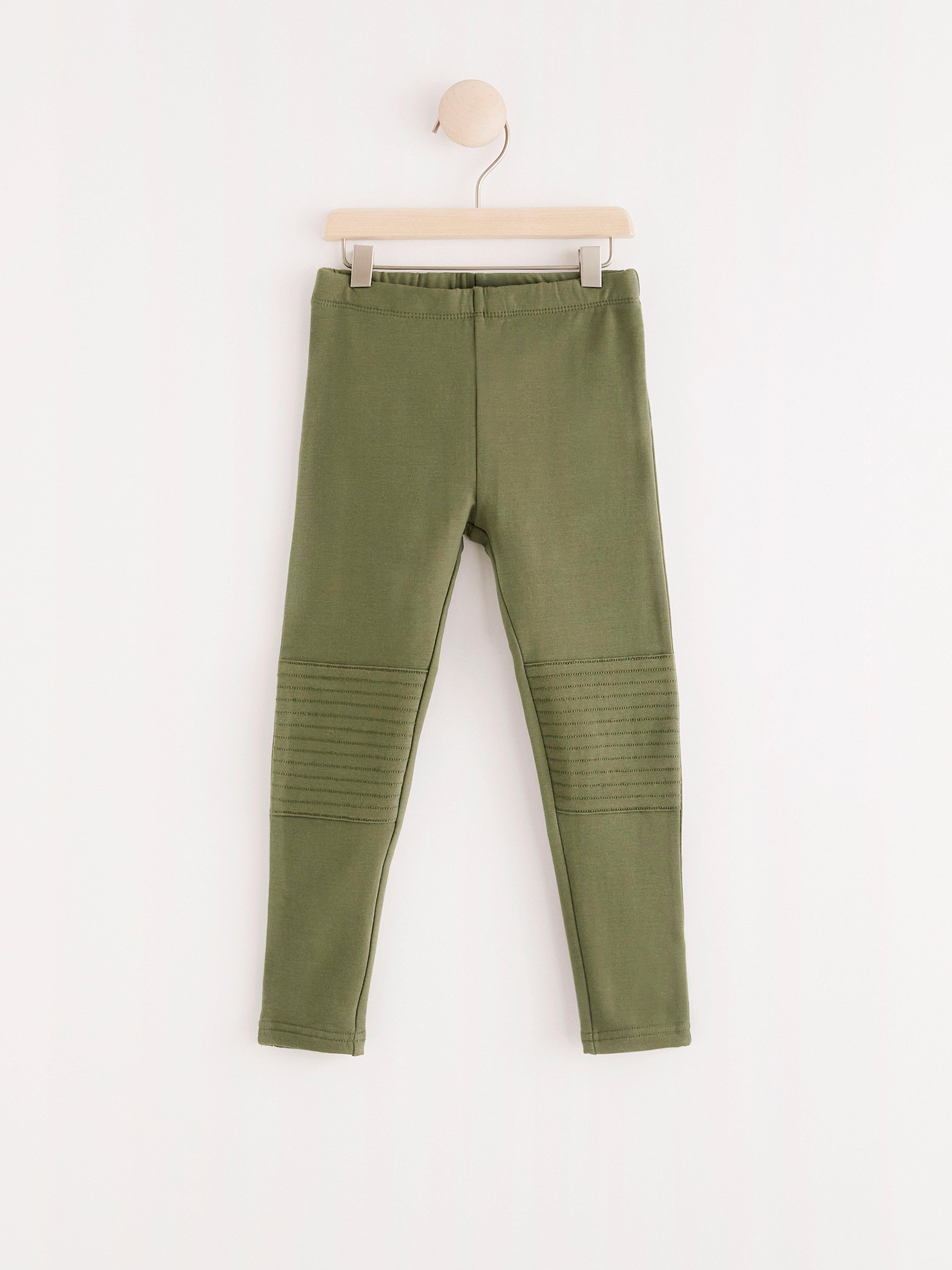 Leggings - Barn - Khaki