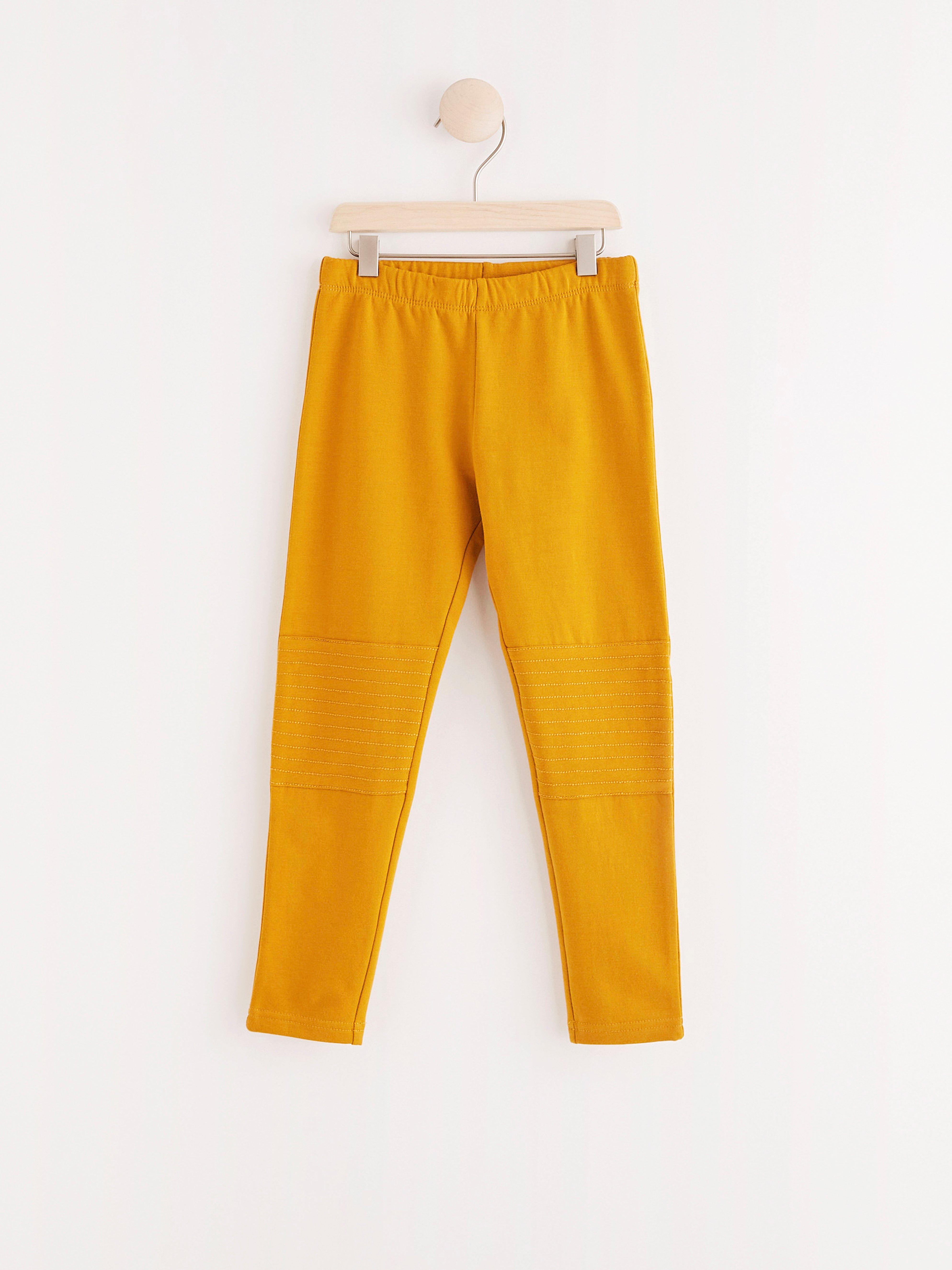 Leggings - Barn - Gul