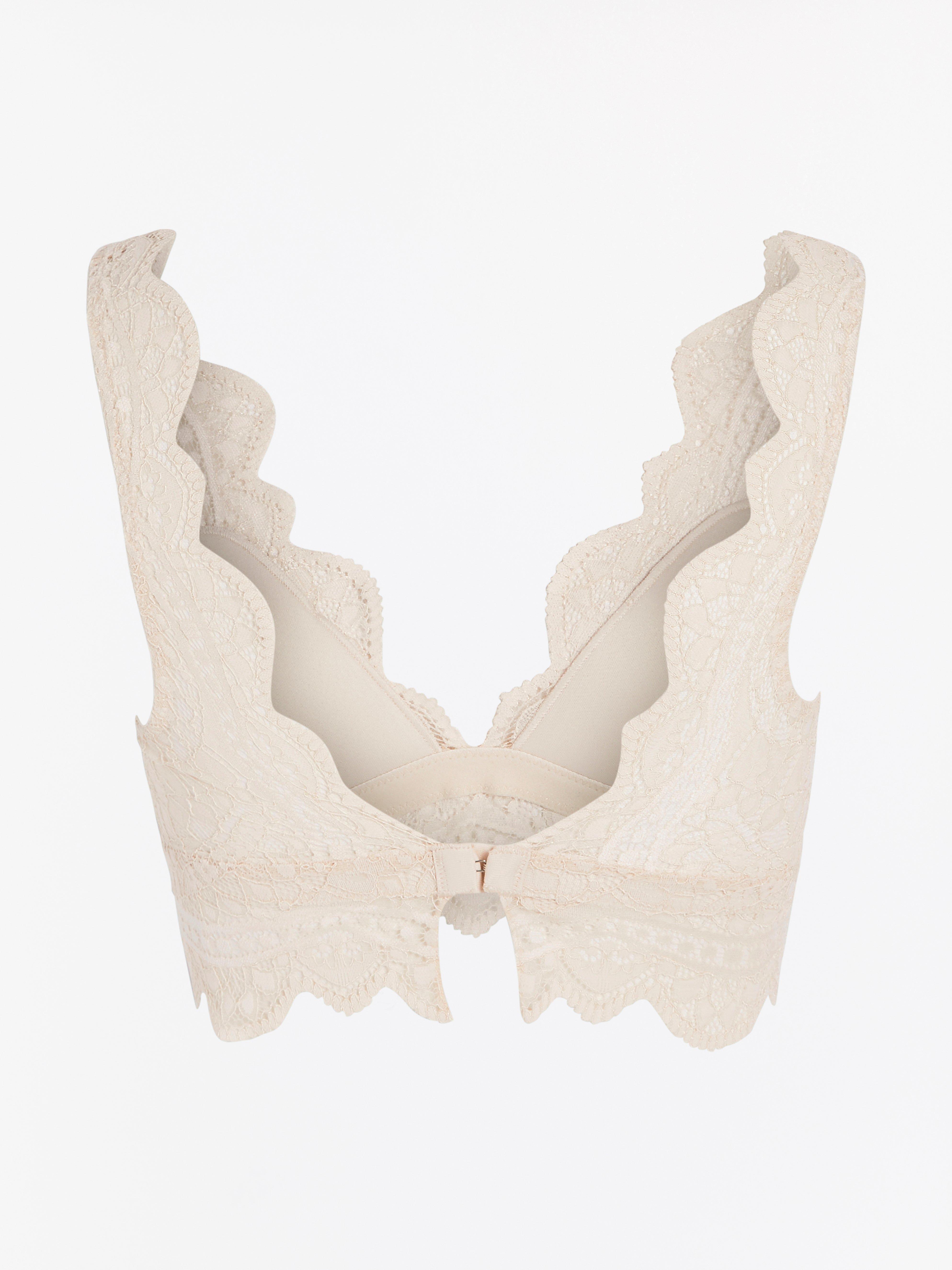 Bralette - Underkläder - Beige