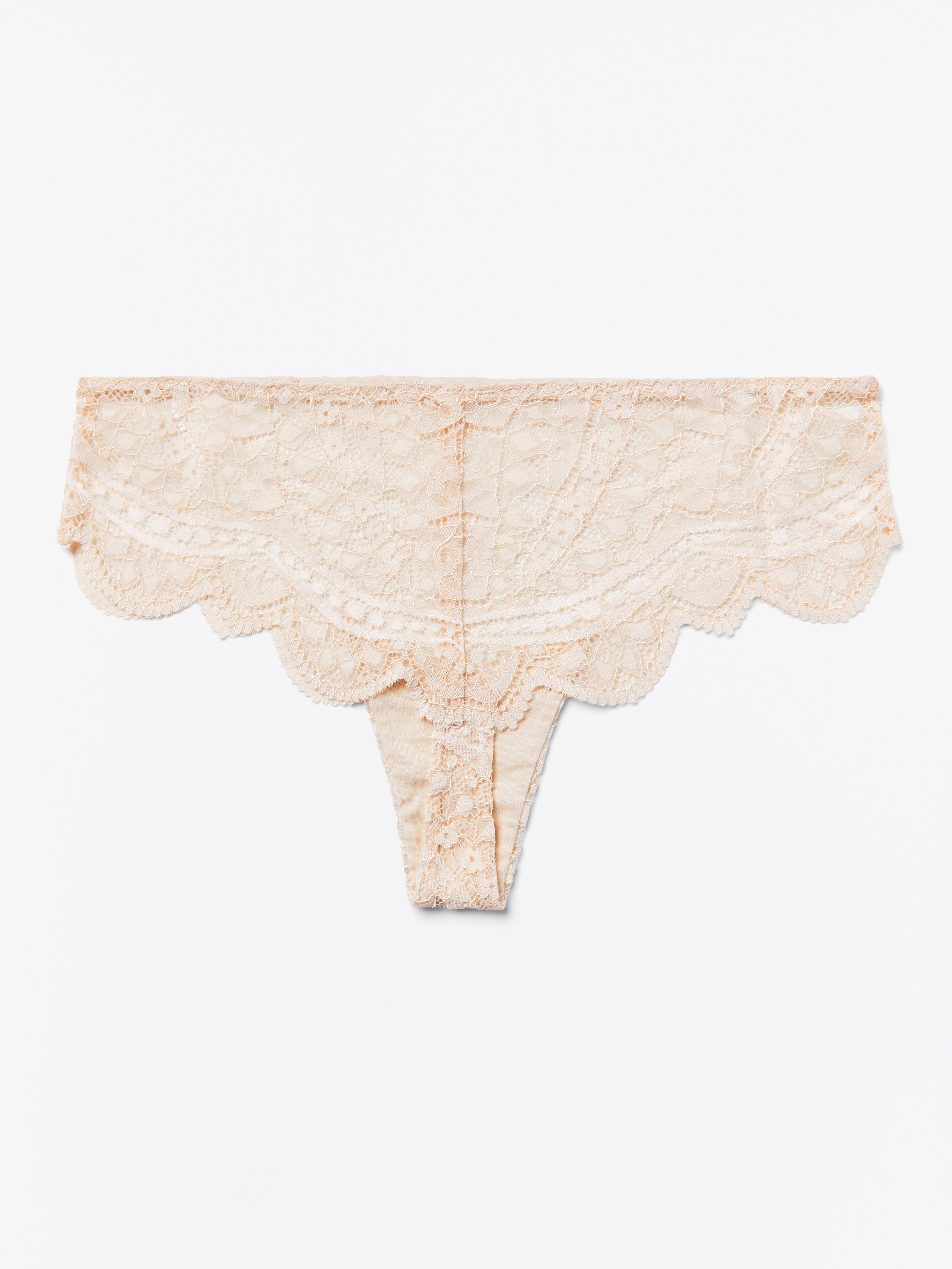 Thong Regular - Lingerie - Beige
