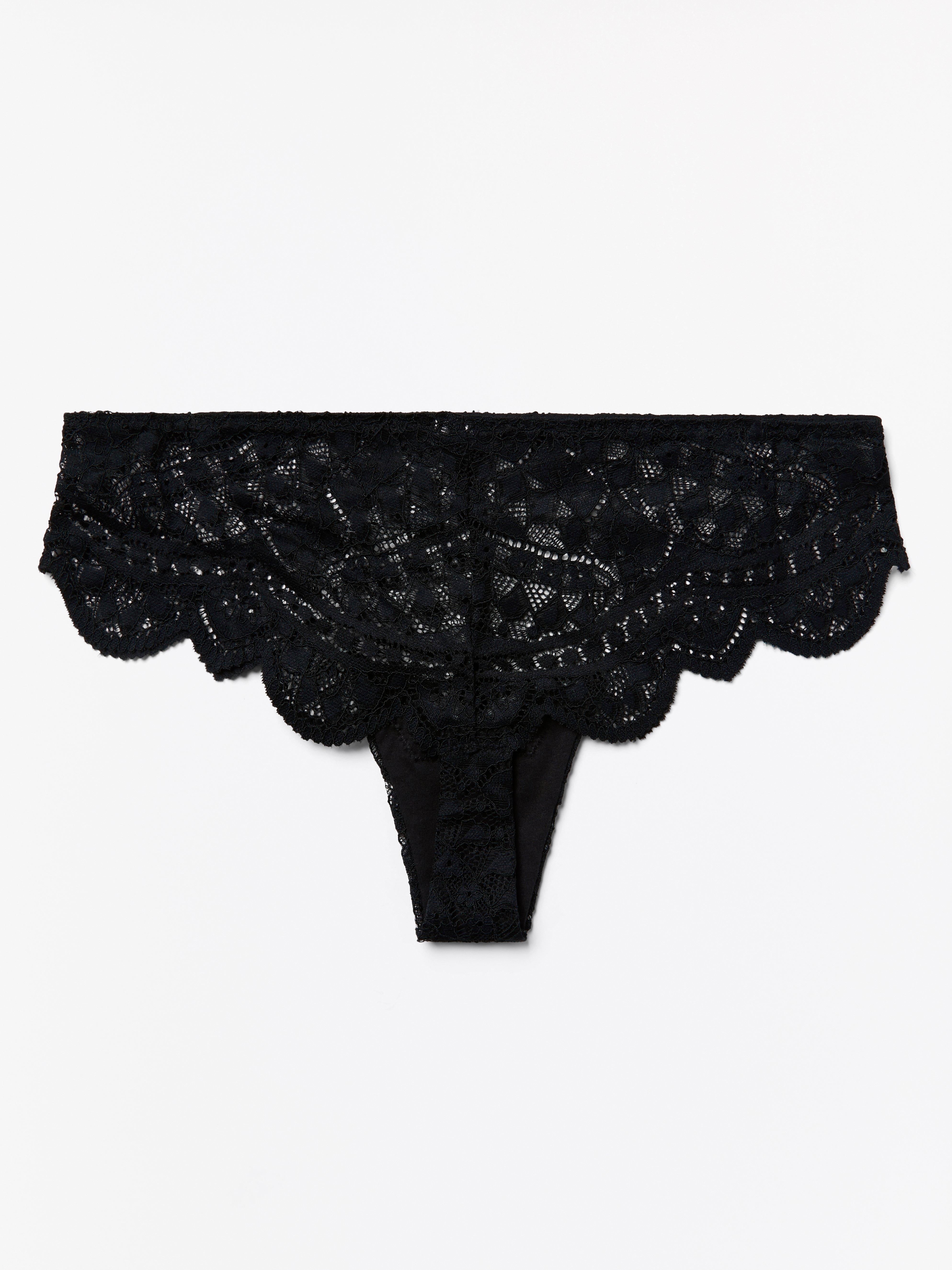 Thong Regular - Lingerie - Black