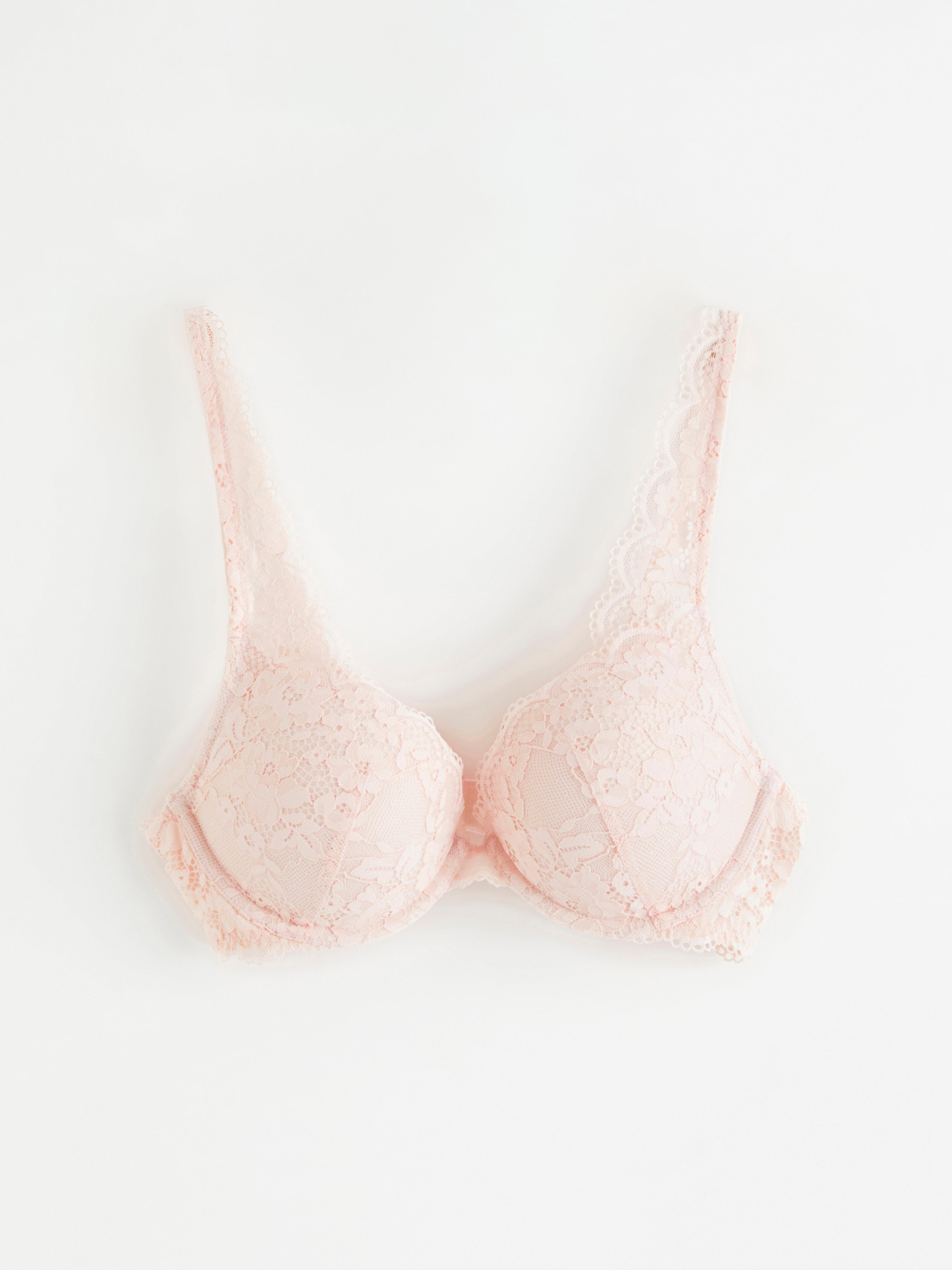 Malva push up bra with lace Lindex UK