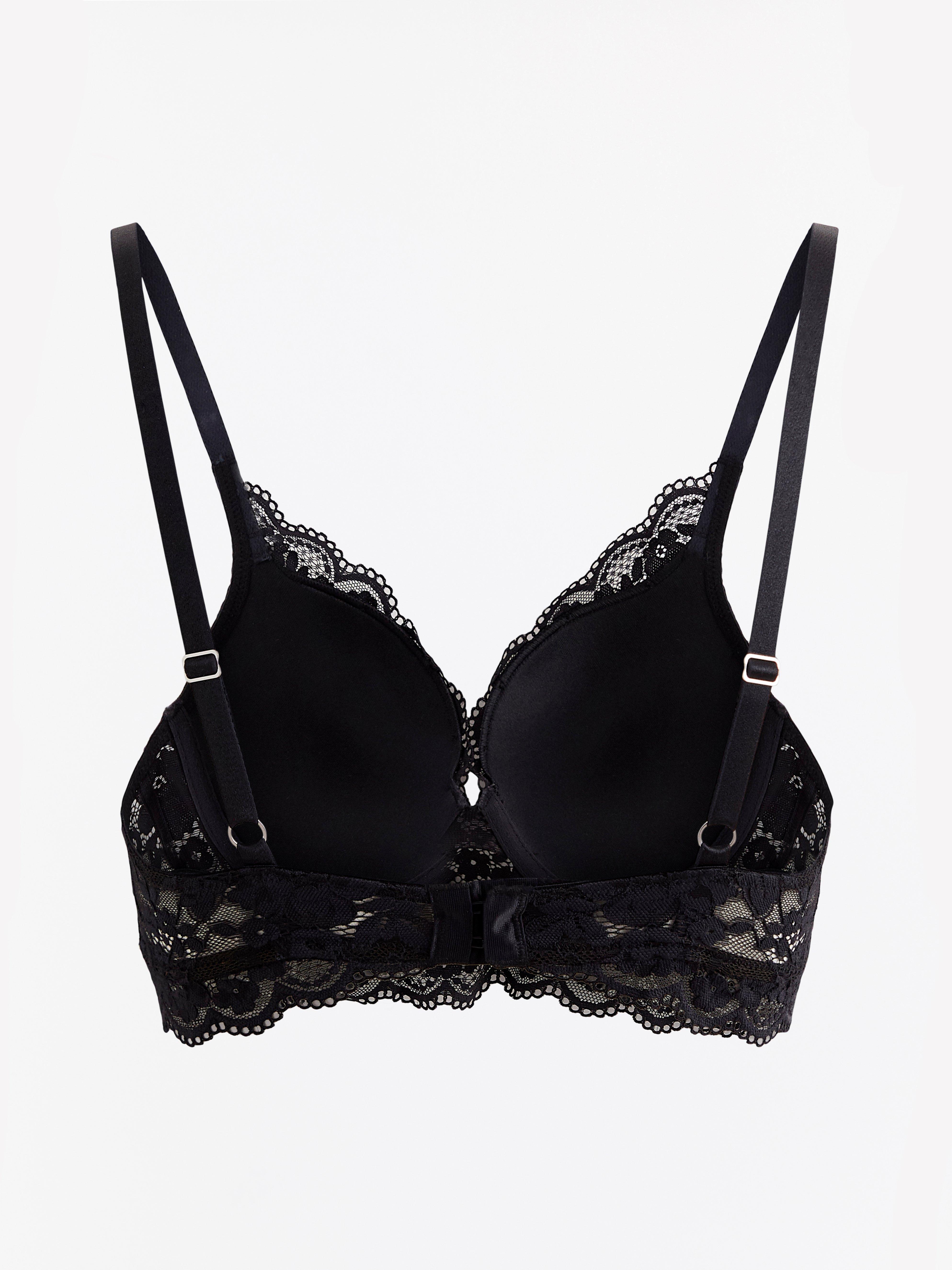 Linnea push-up bh - Underkläder - Svart