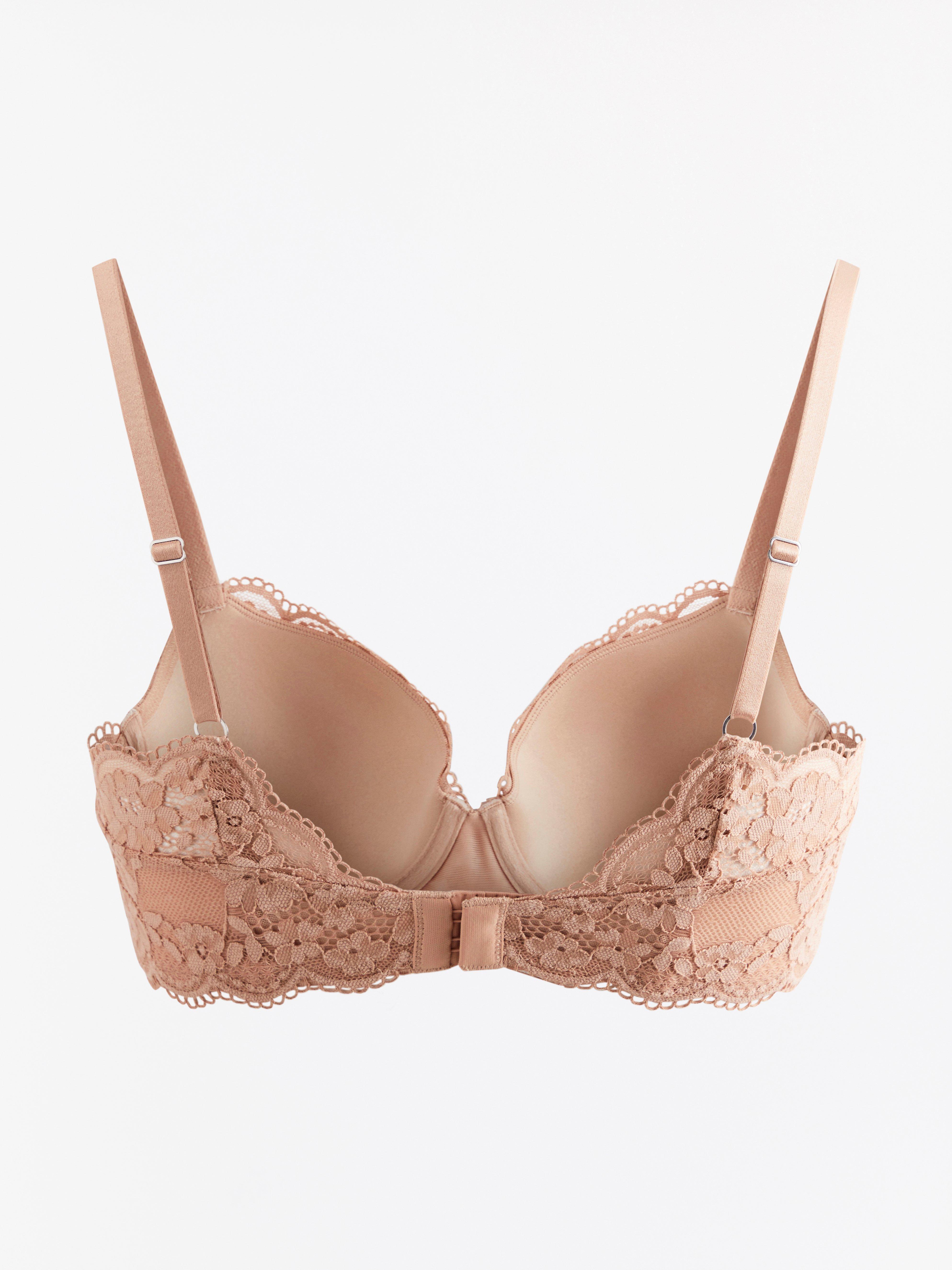 Akleja balconette-bh - Underkläder - Beige