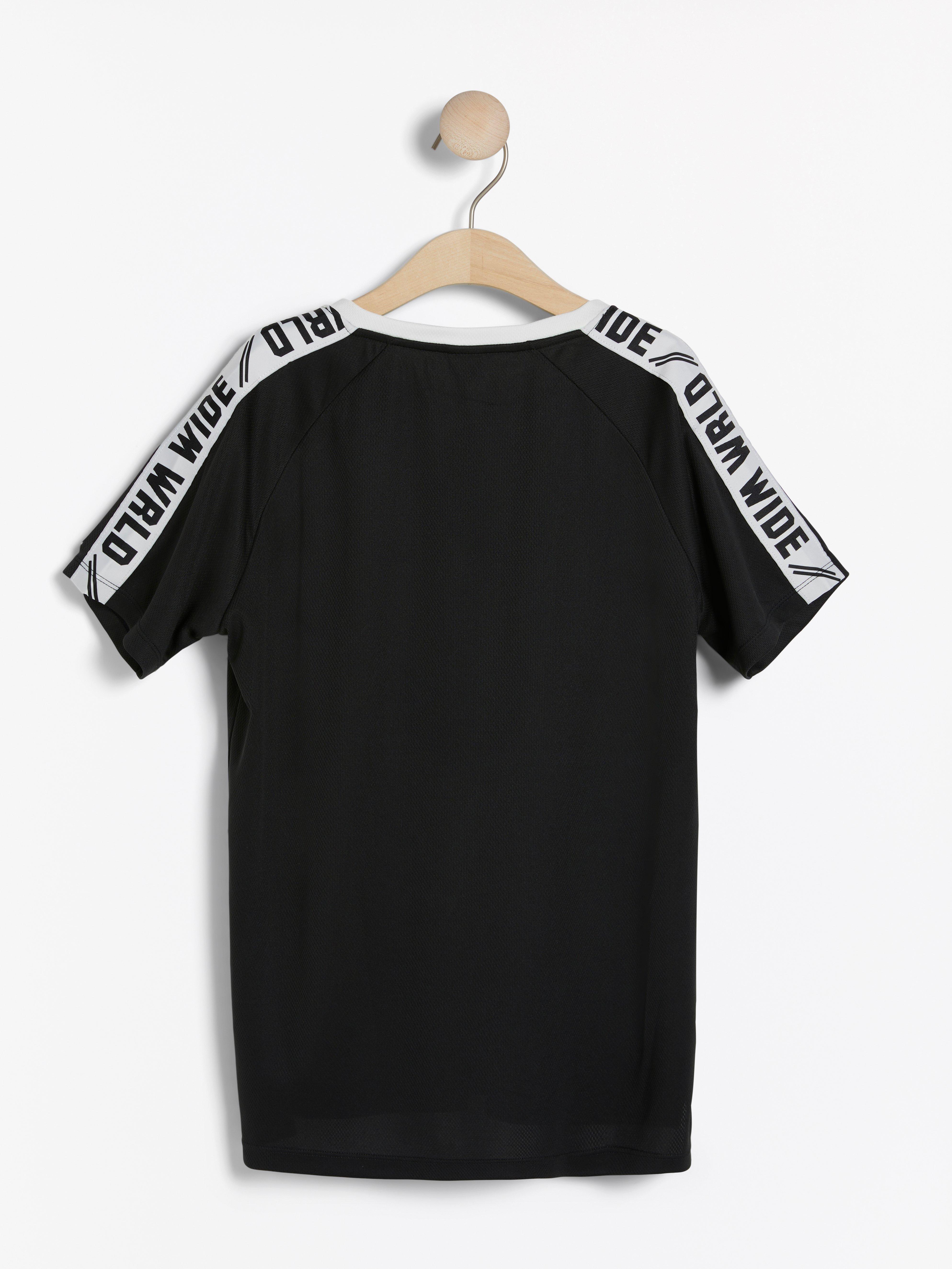 T-shirt - Barn - Svart