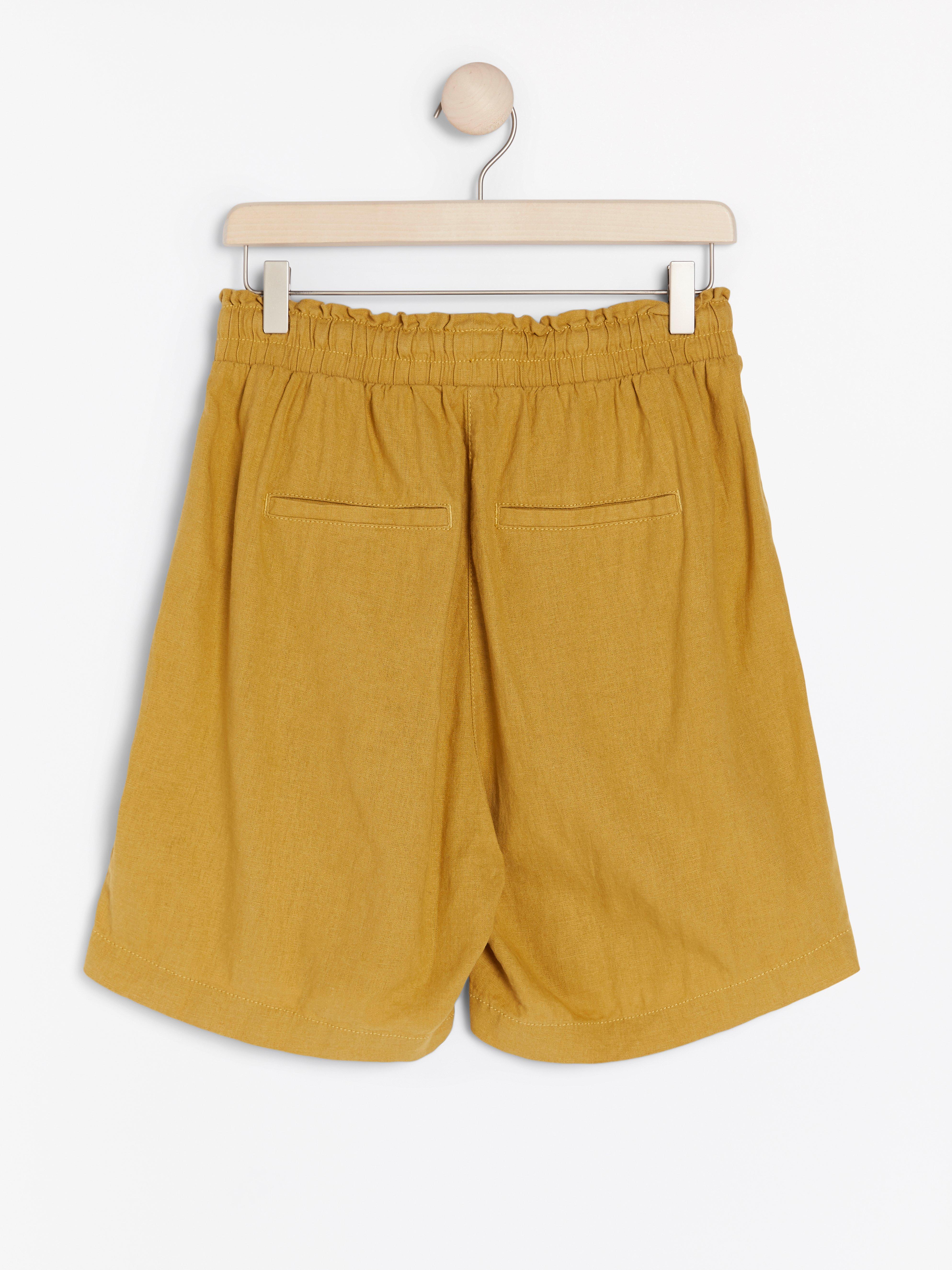 Shorts - Womens Wear - Yellow
