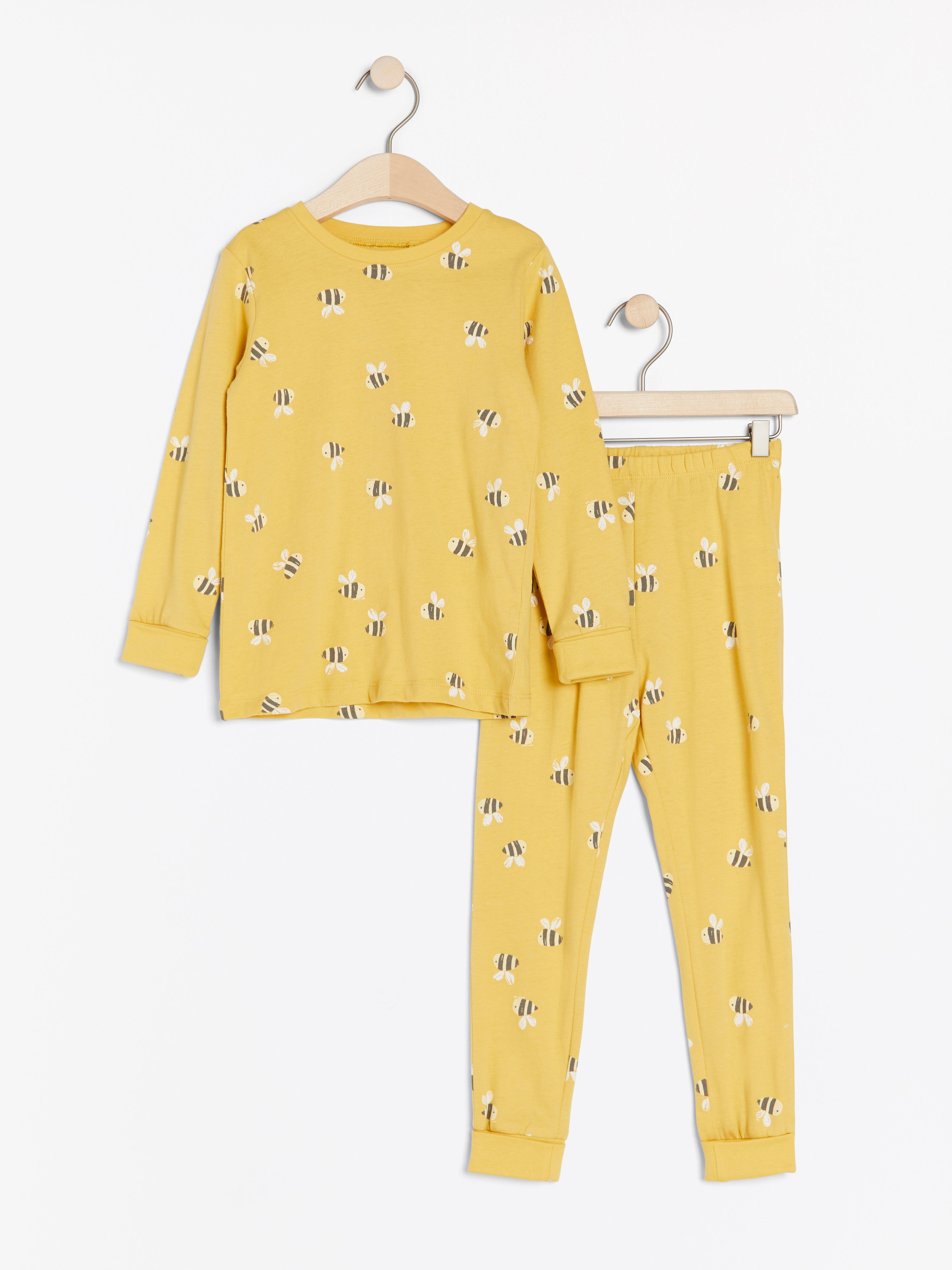 Pyjama - Lapset - Keltainen