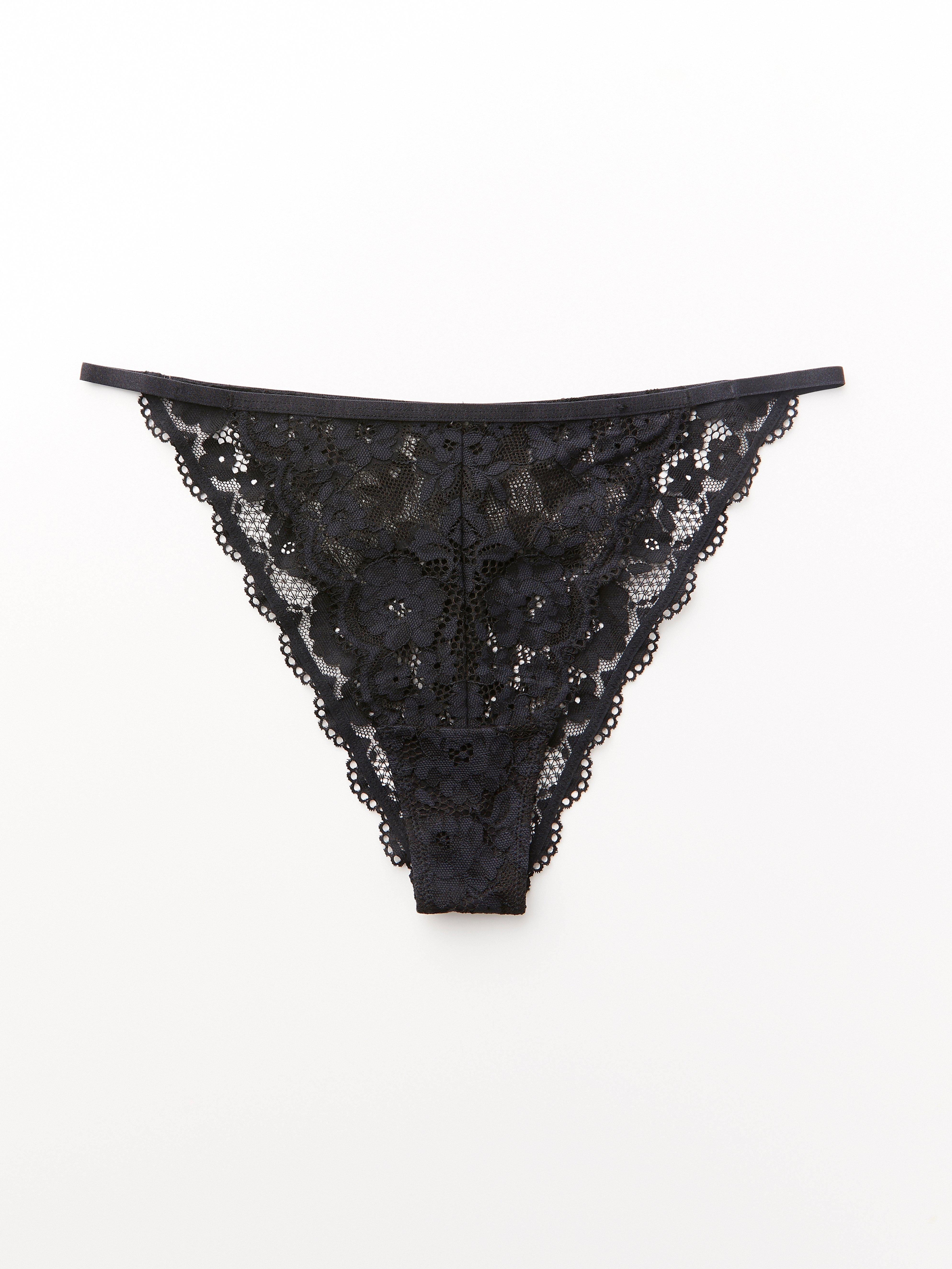 Brazilian Low - Lingerie - Black