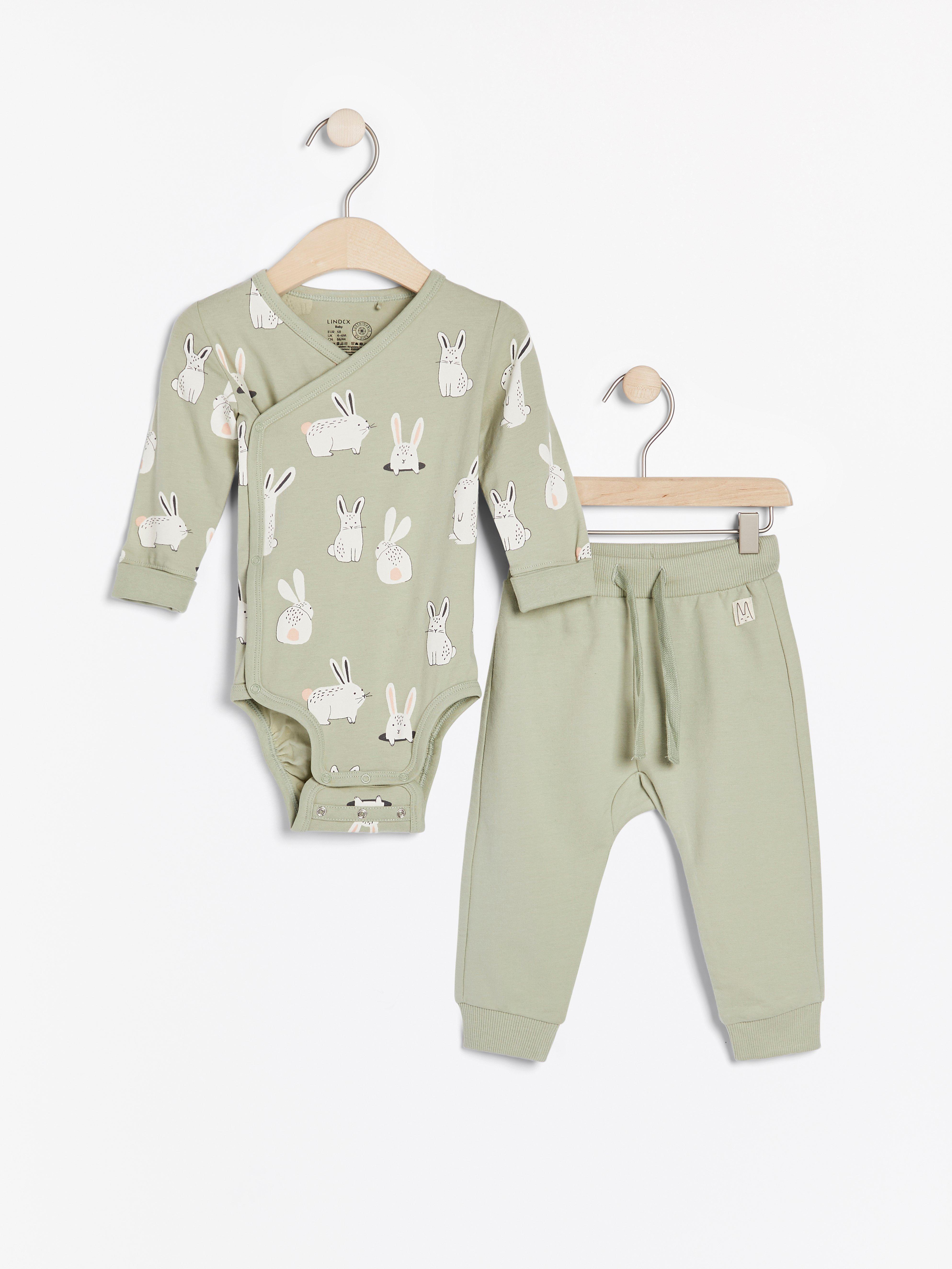 Set - Kids Wear - Green