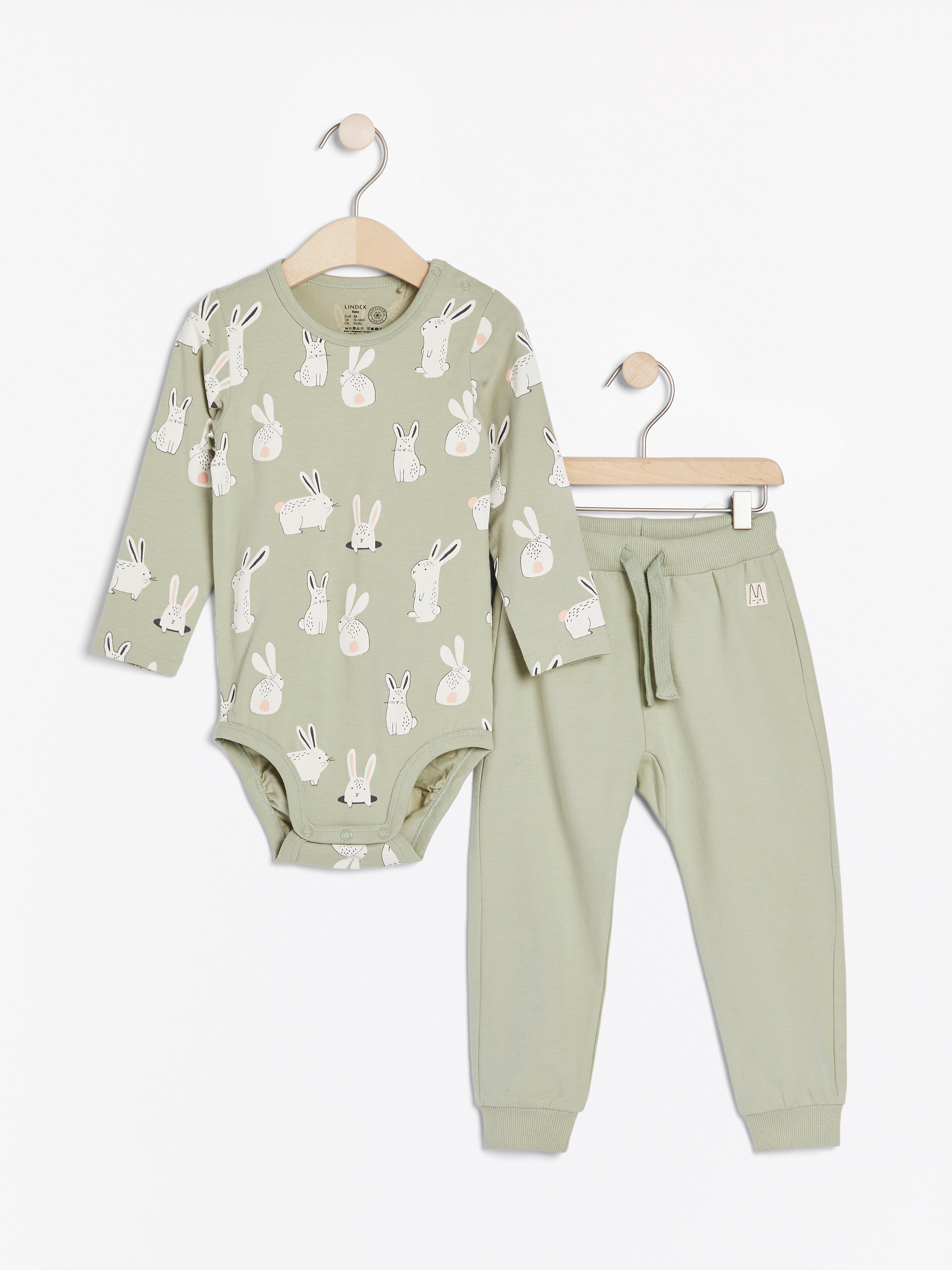 Set - Kids Wear - Green