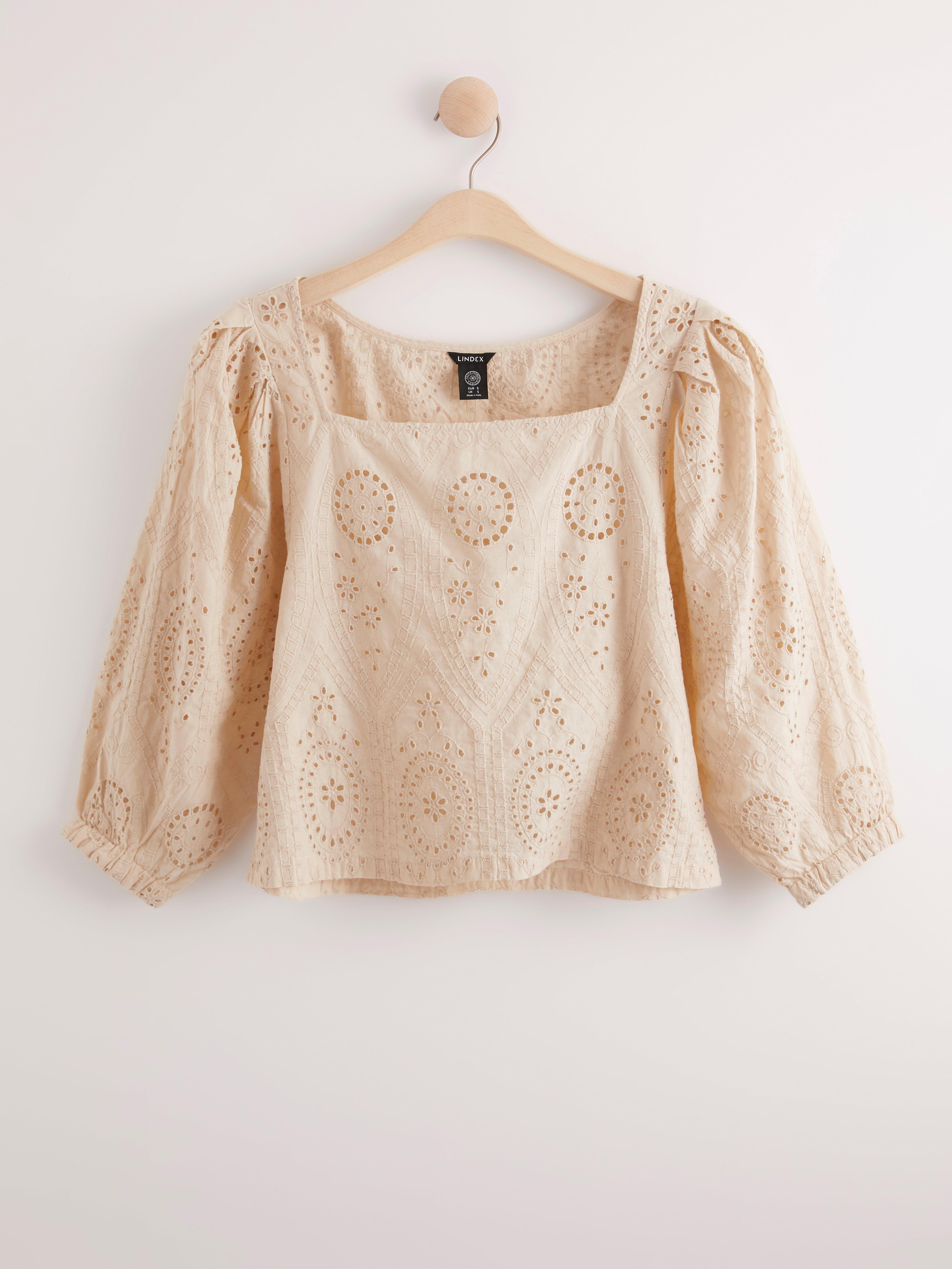 Blus - Dam - Beige