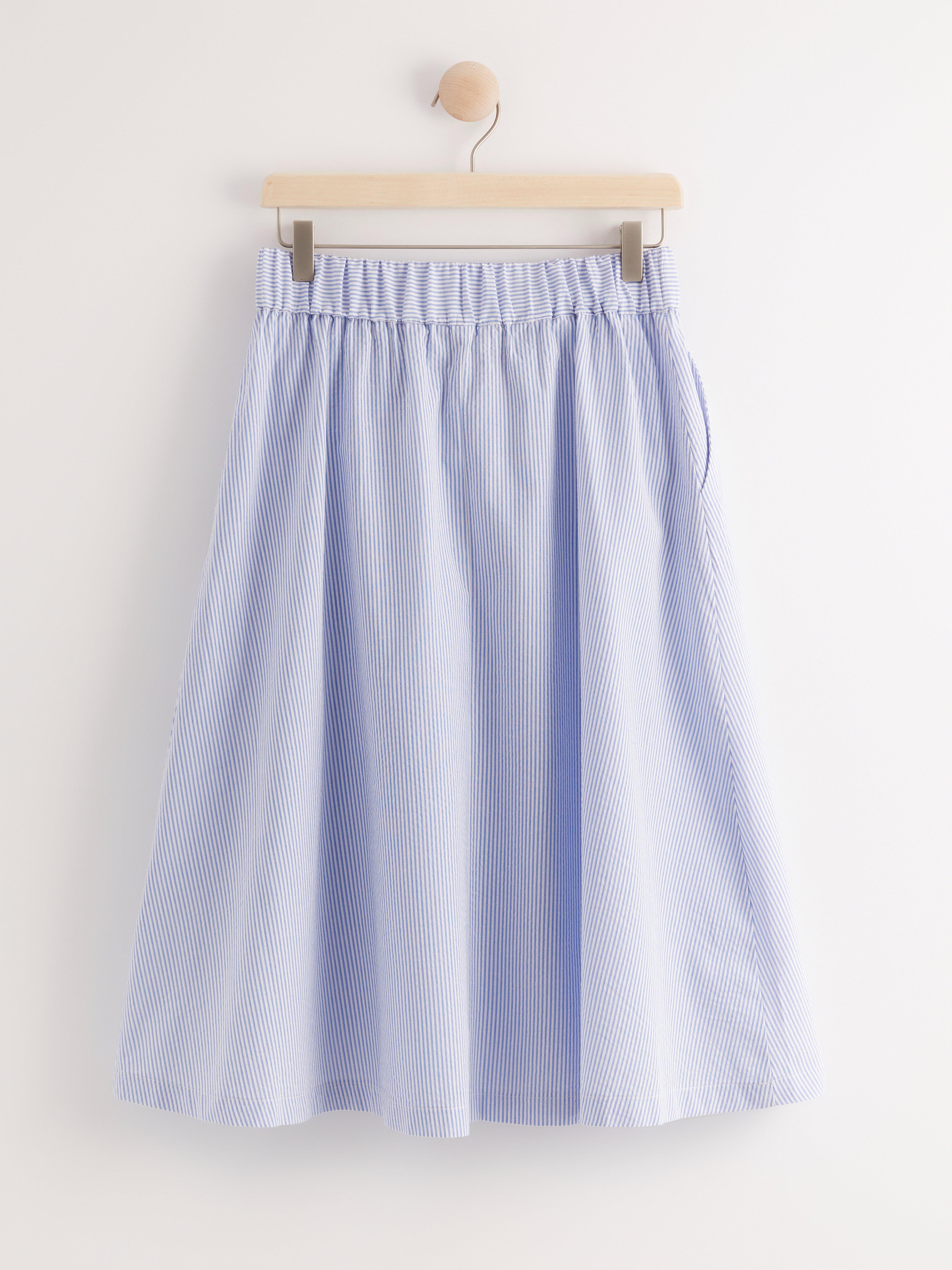 Kjol - Dam - Blå