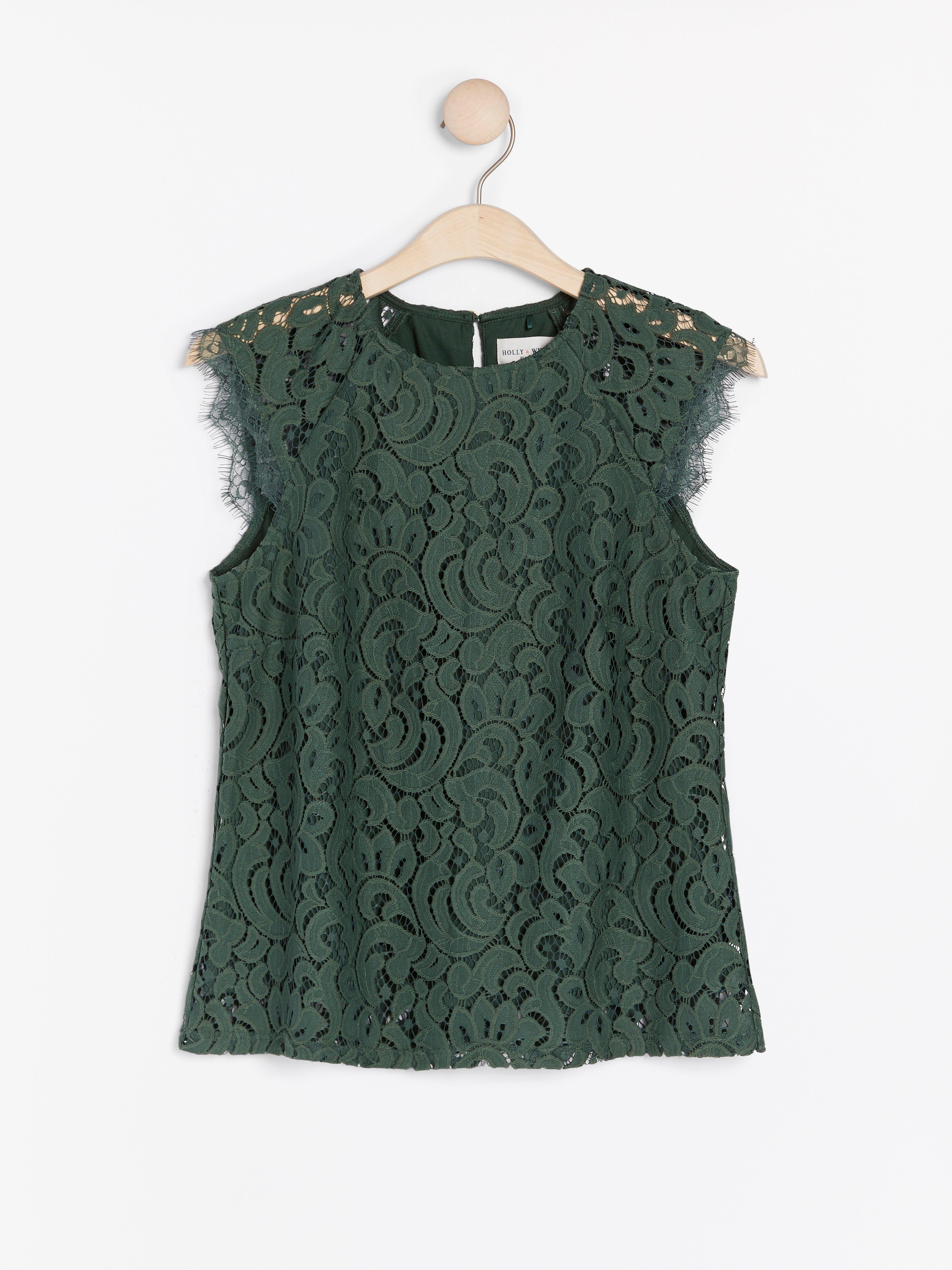 Bluse - Dame - Grønn