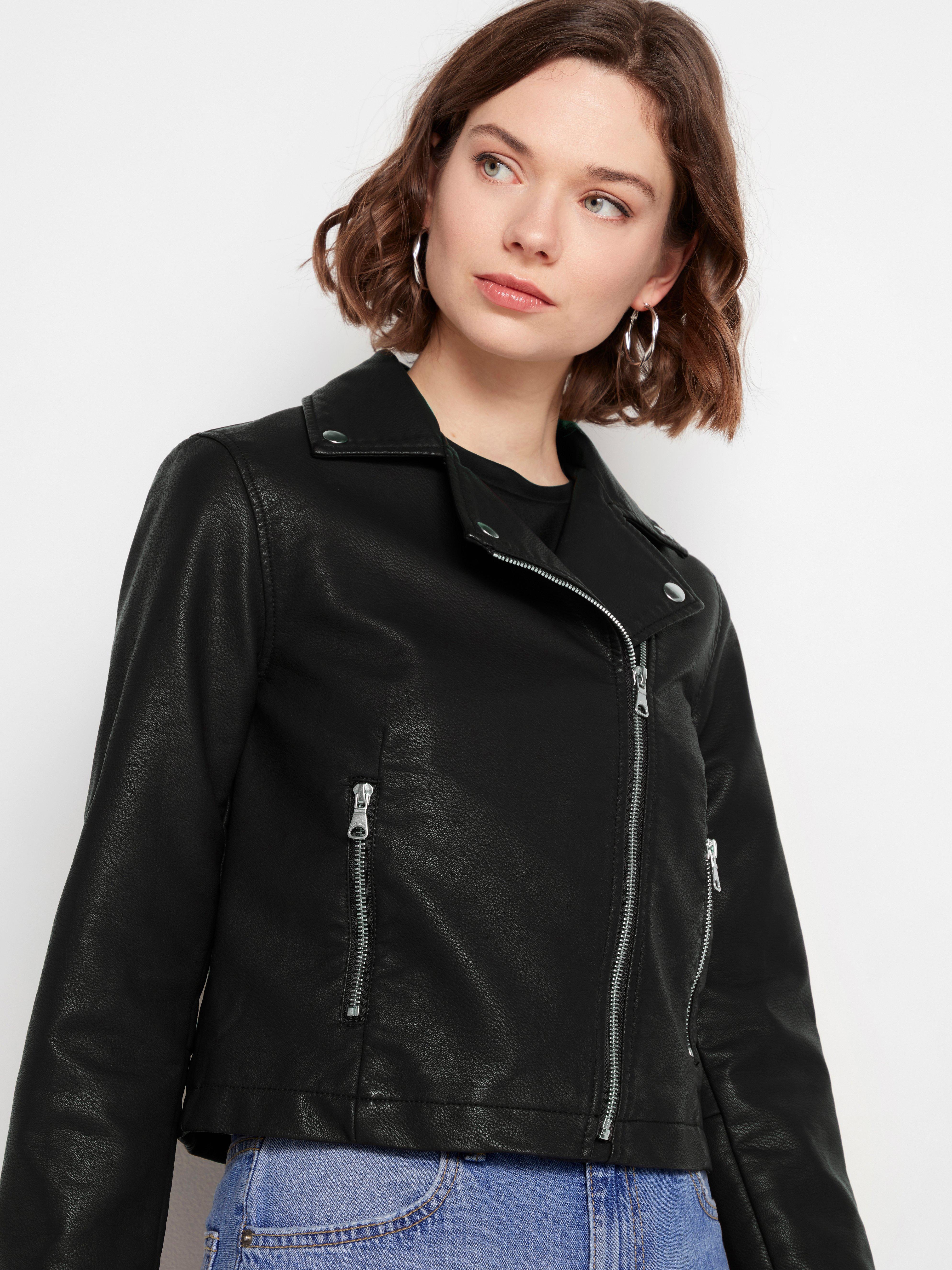 Selected femme hotsell marlen leather jacket