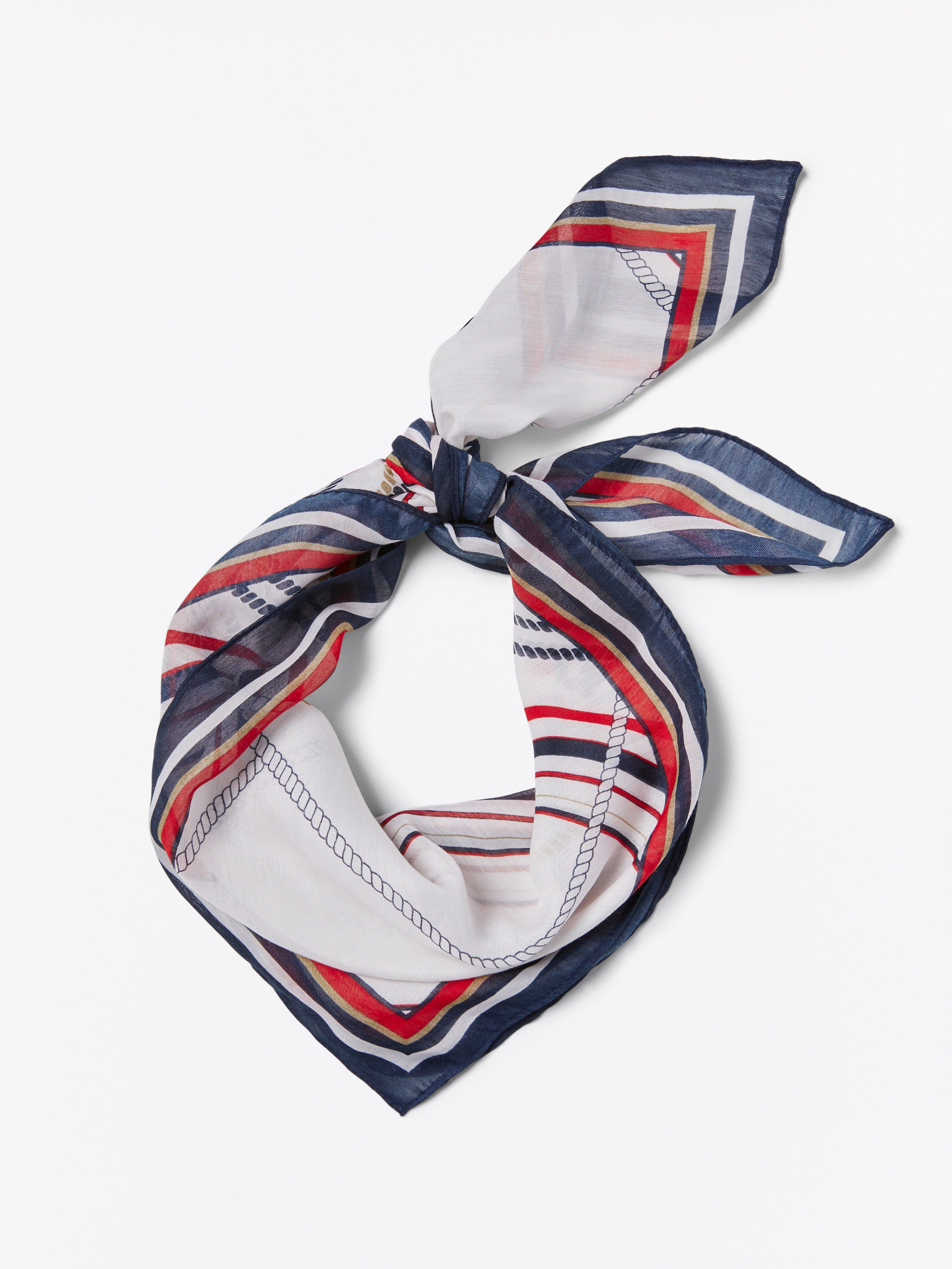 Scarf - Womens Wear - White