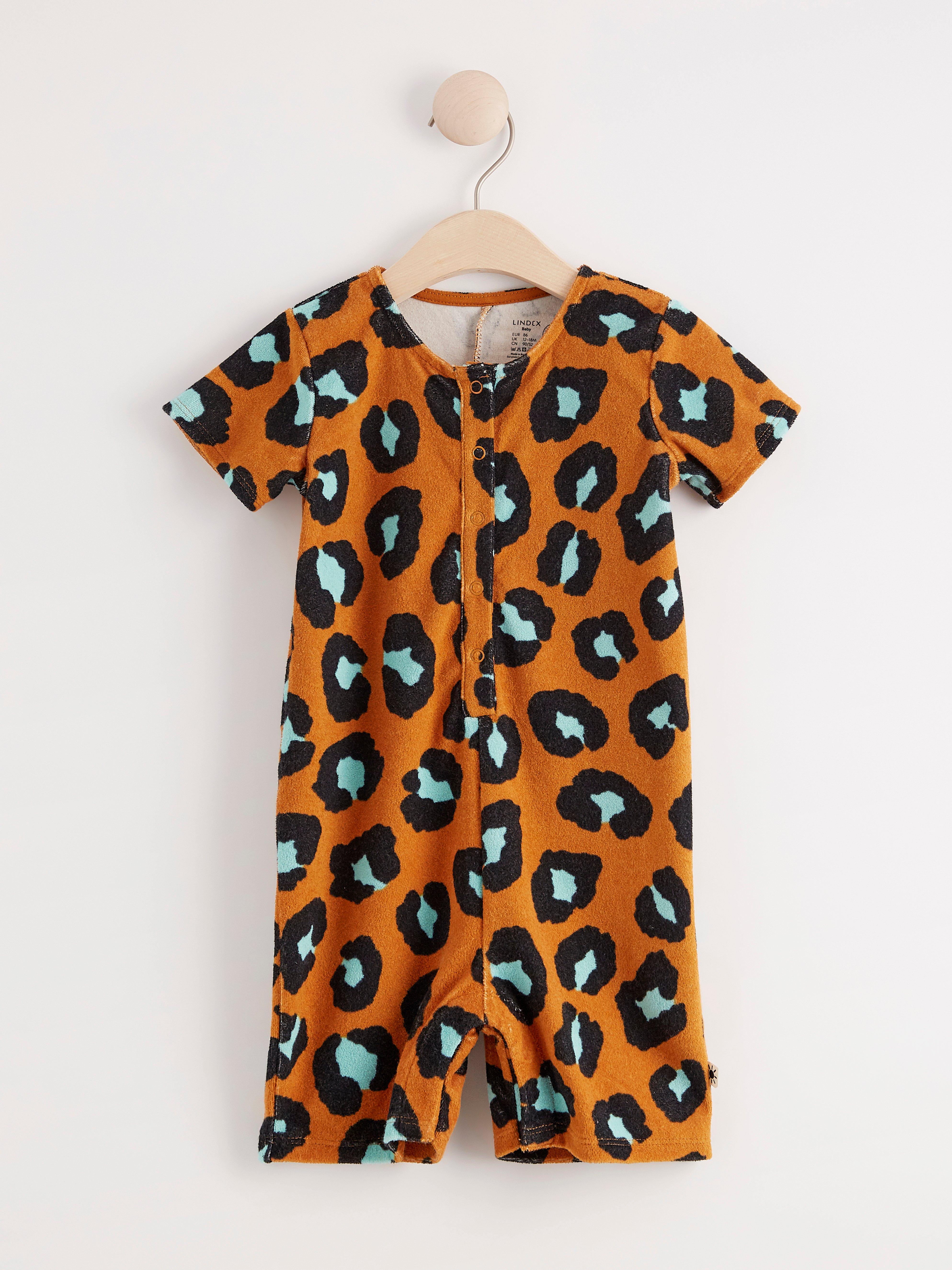 Byxdress - Barn - Brun