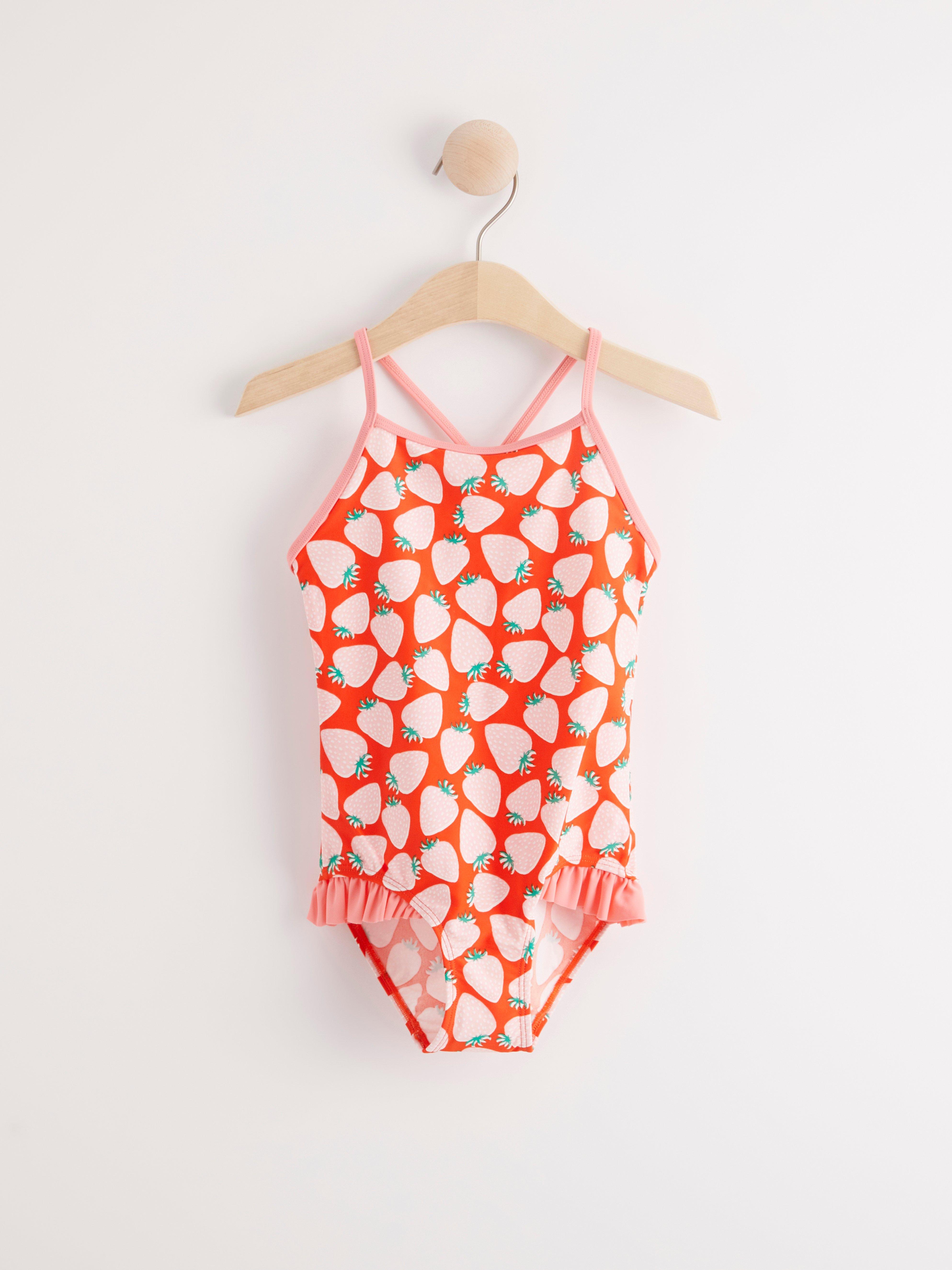 Baddräkt - Barn - Röd