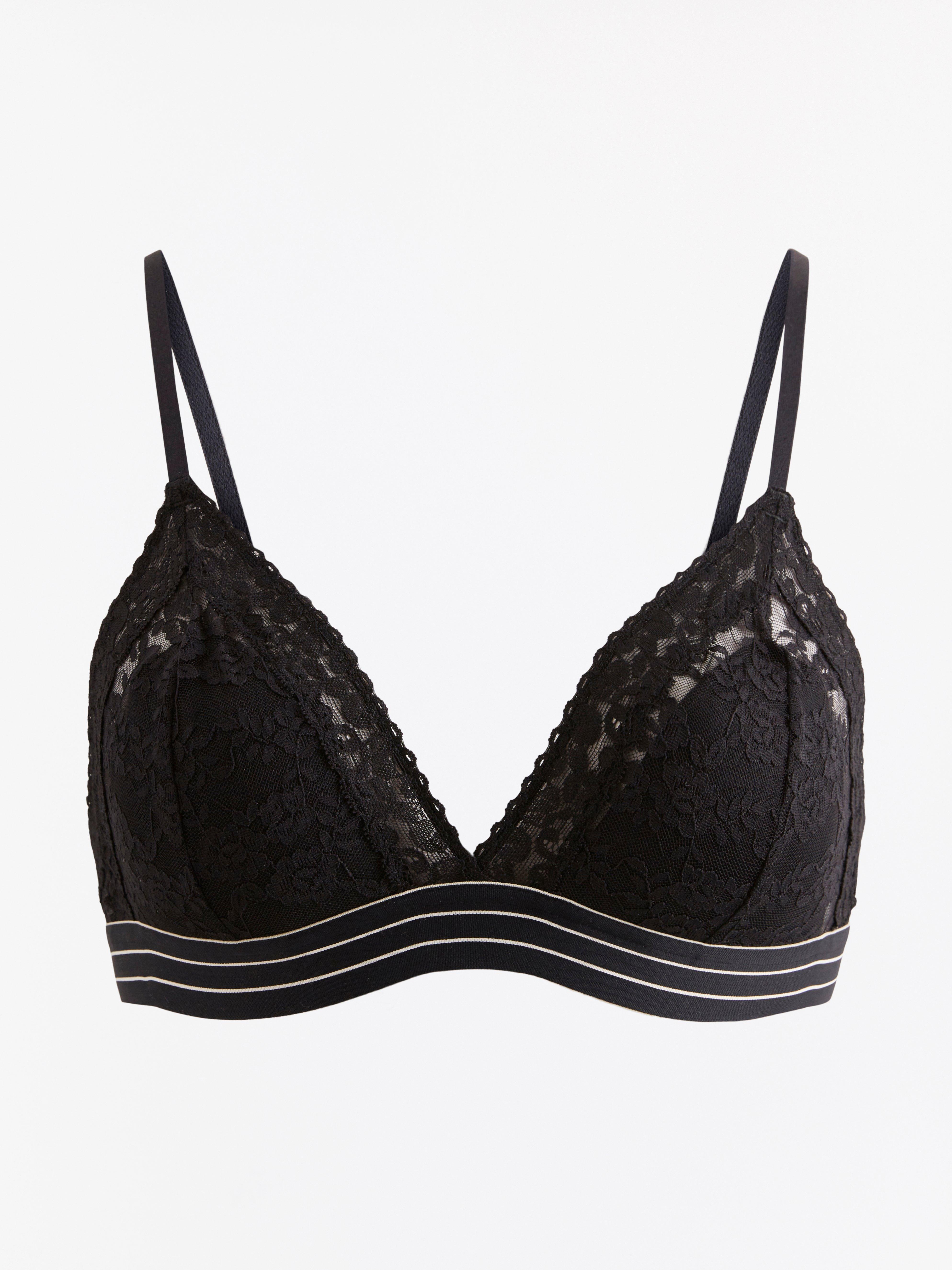 Bralette - Underkläder - Svart