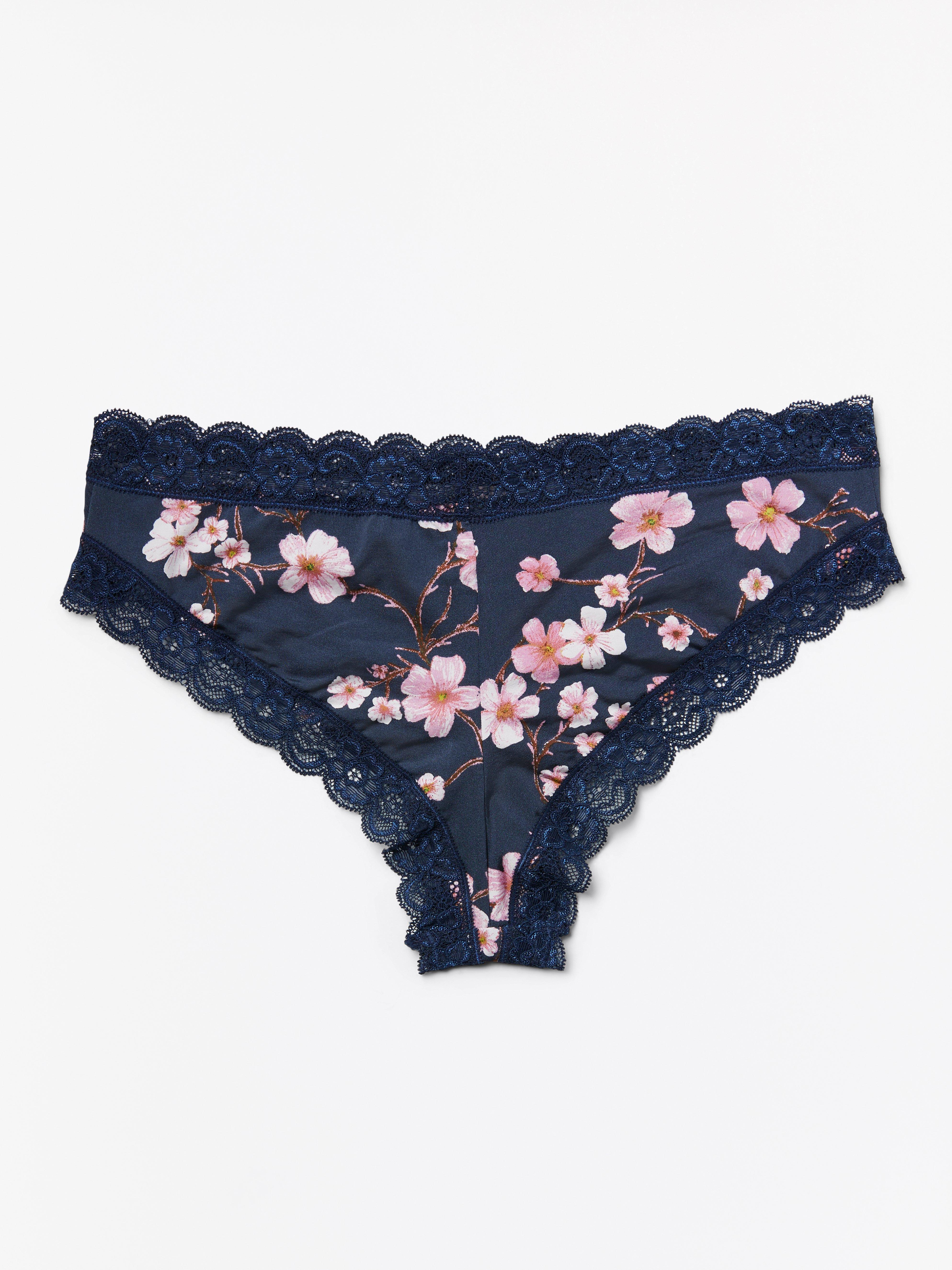 Brazilian Low - Lingerie - Blue