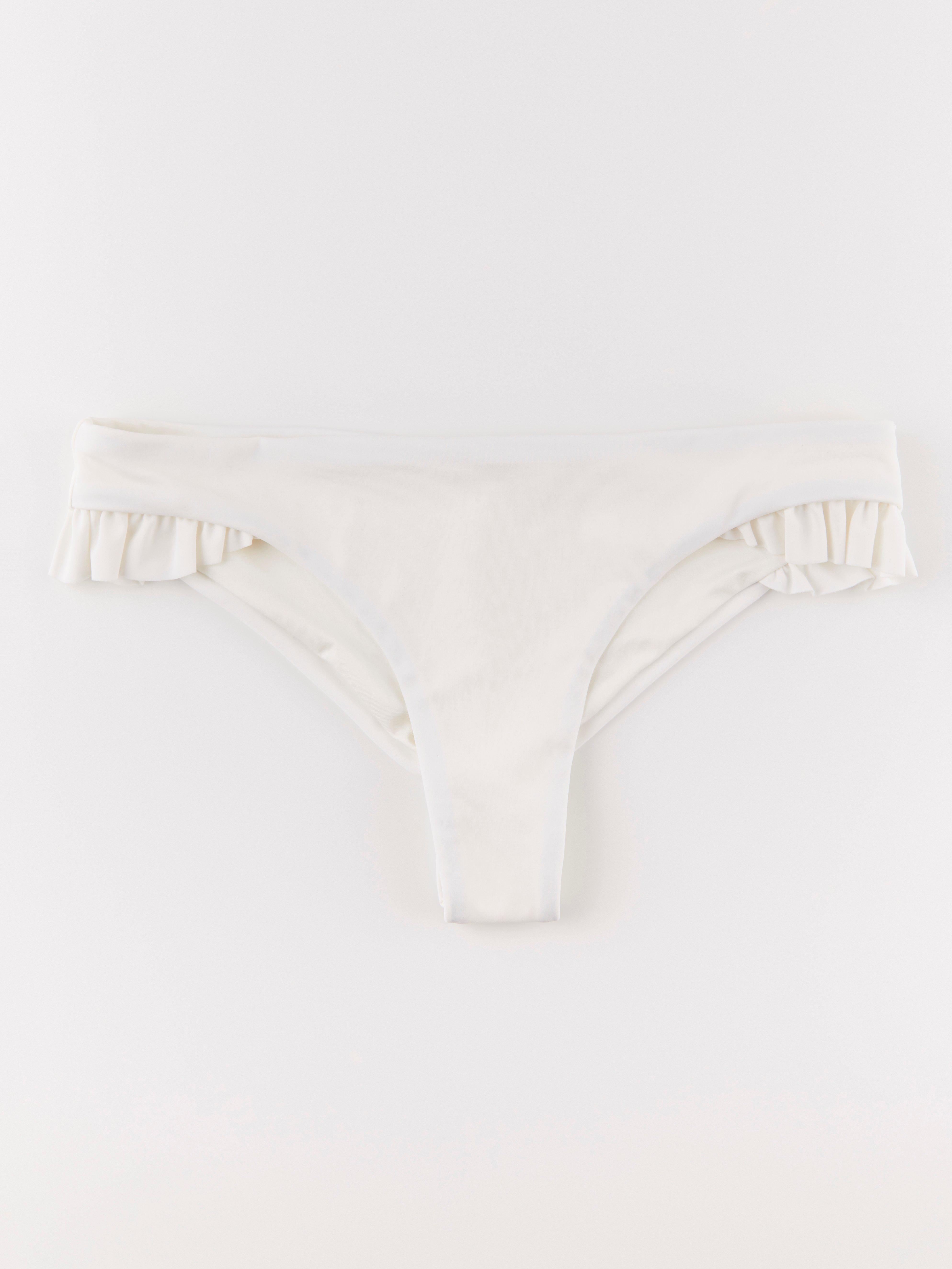Brazilian Low - Lingerie - White