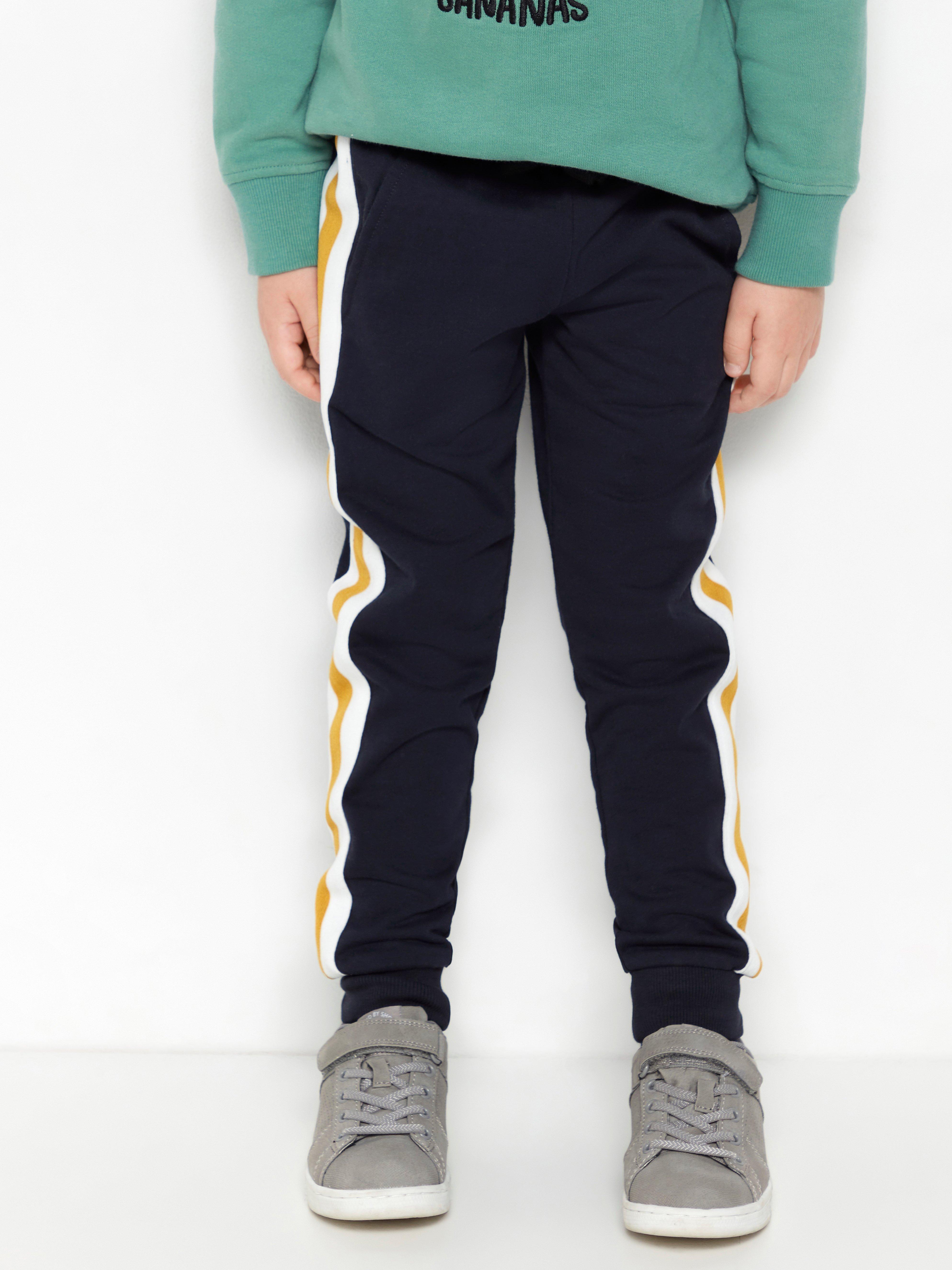 sweatpants with stripe down the side