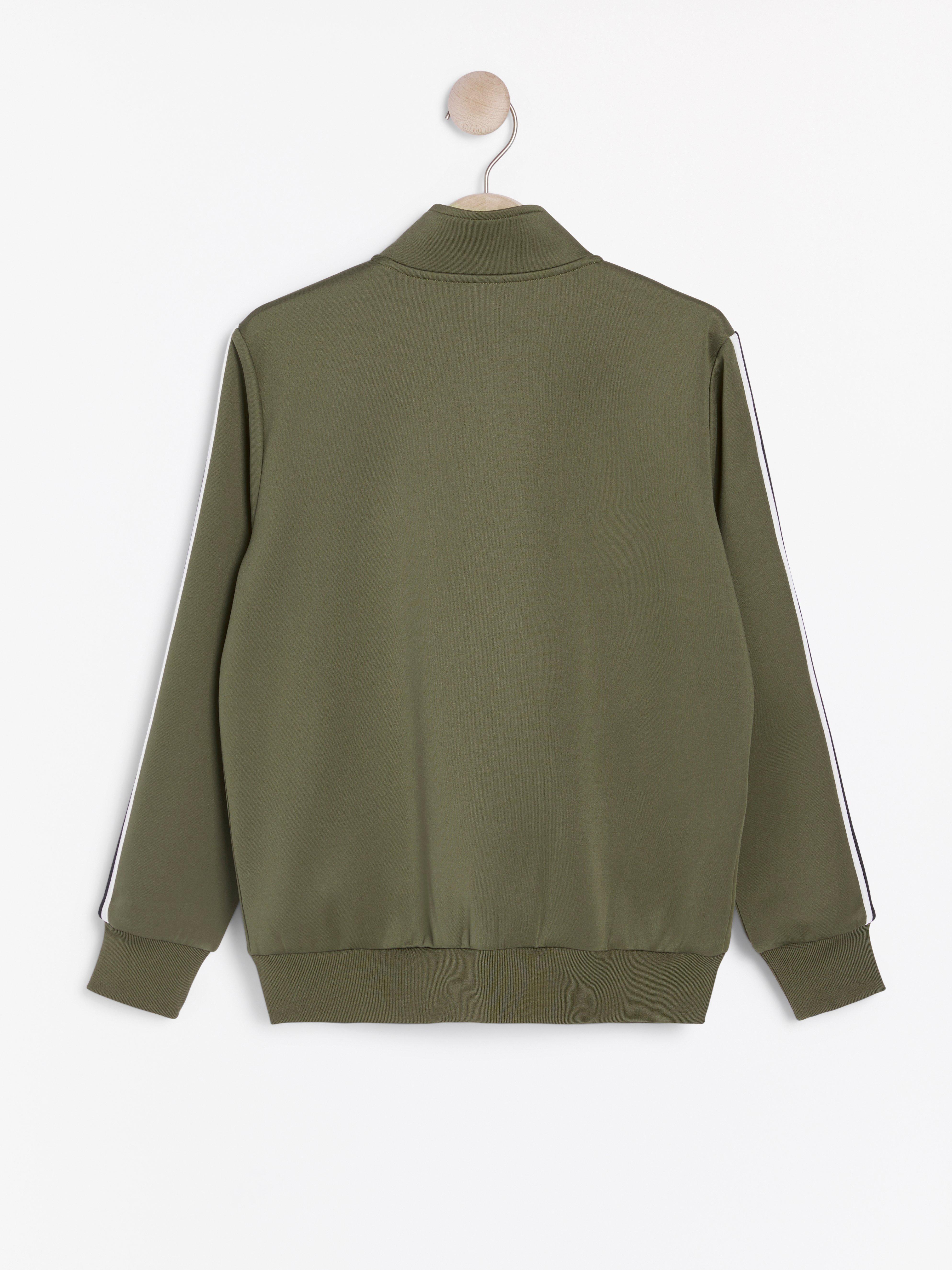Sweatshirt - Barn - Grön