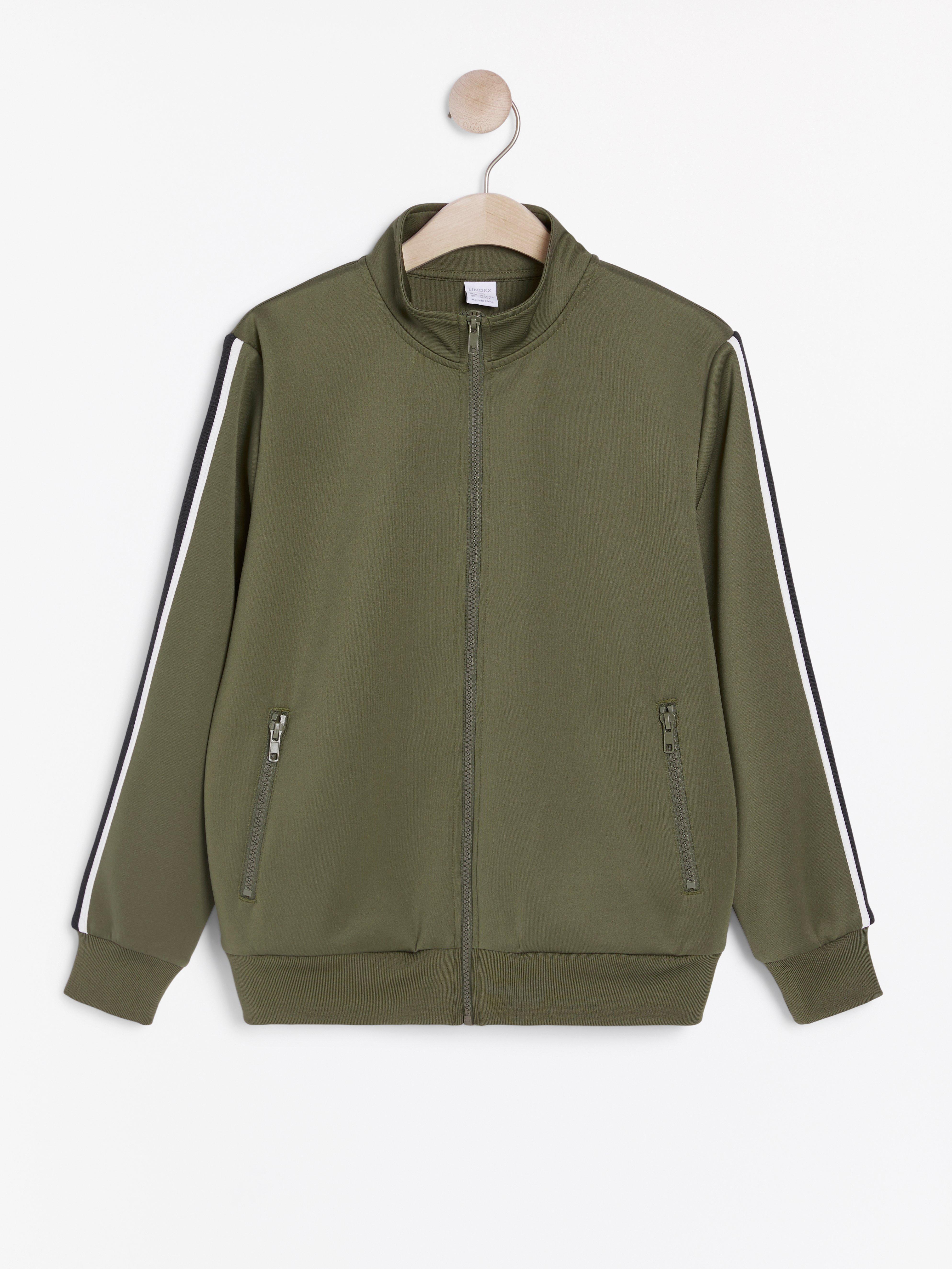 Sweatshirt - Barn - Grön