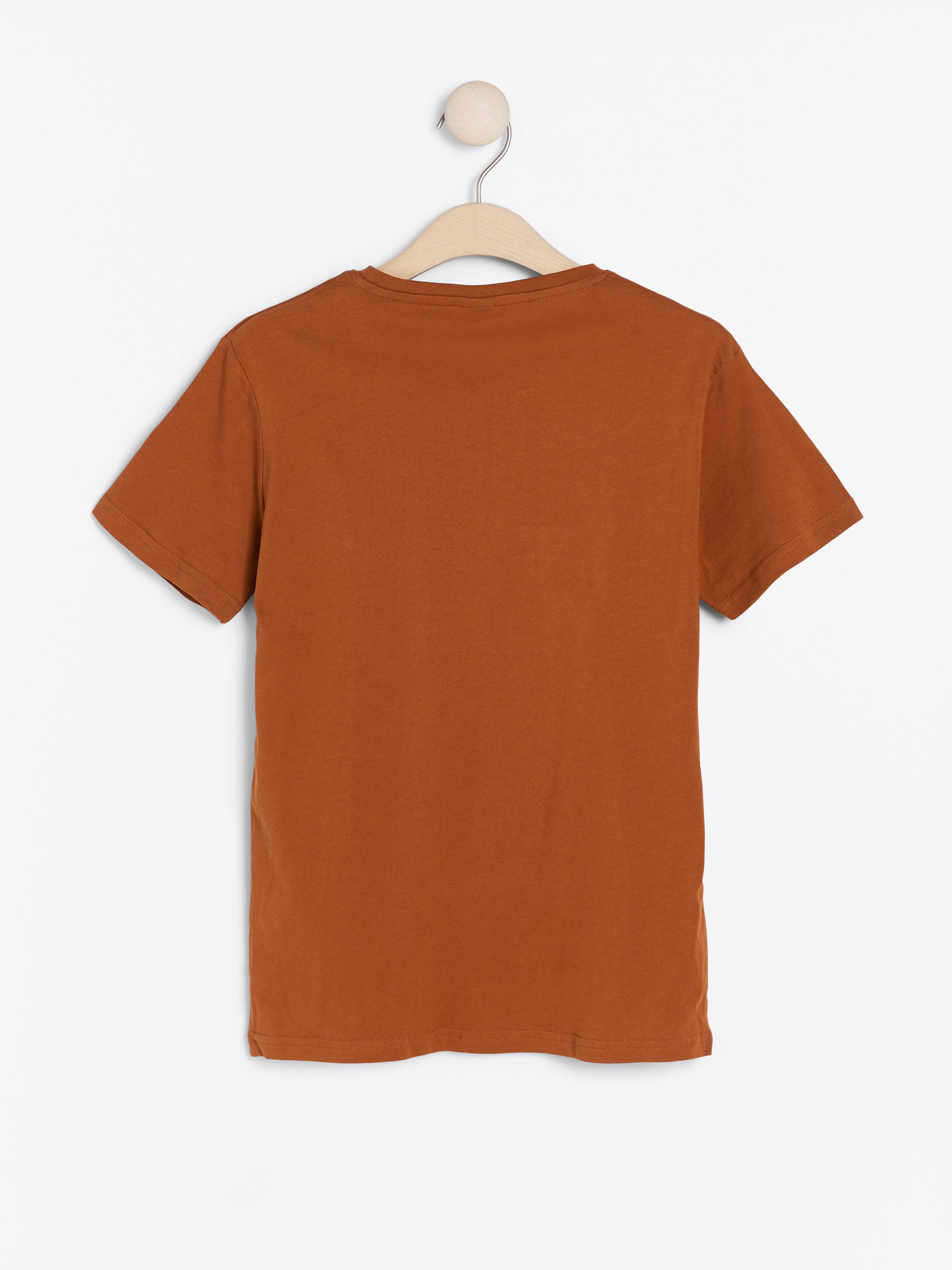 T-shirt - Barn - Brun