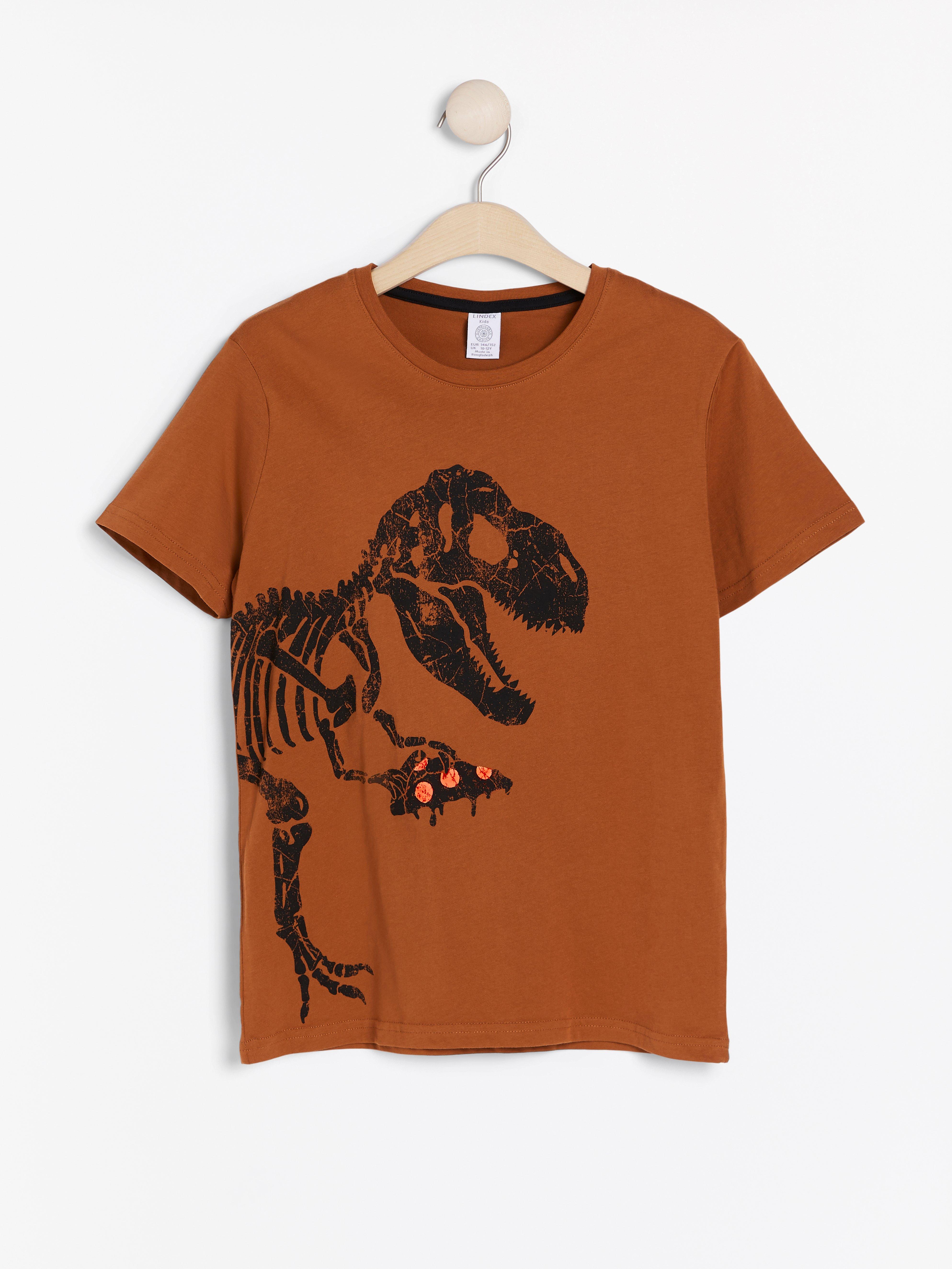 T-shirt - Barn - Brun