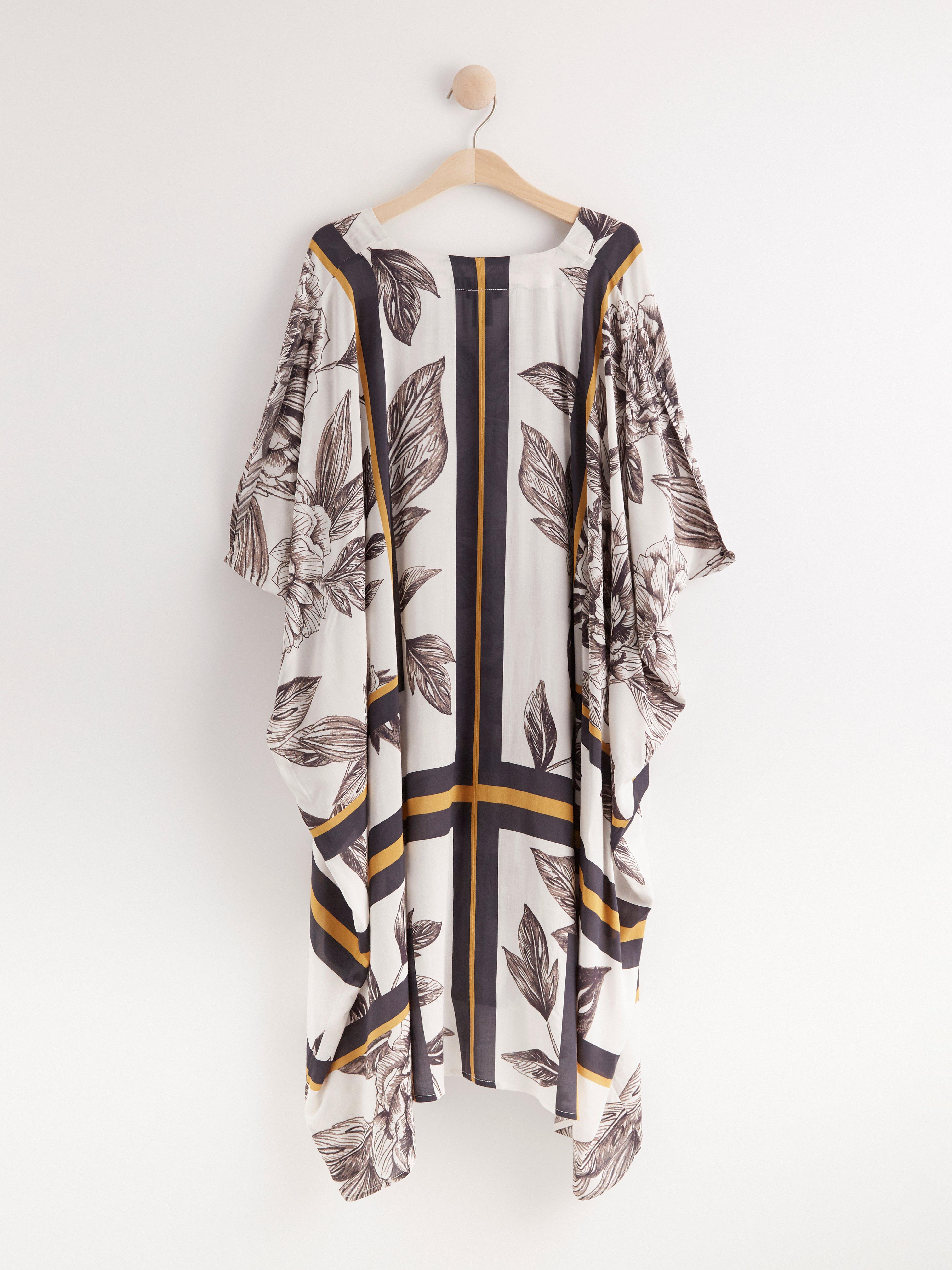 viscose kaftan dress