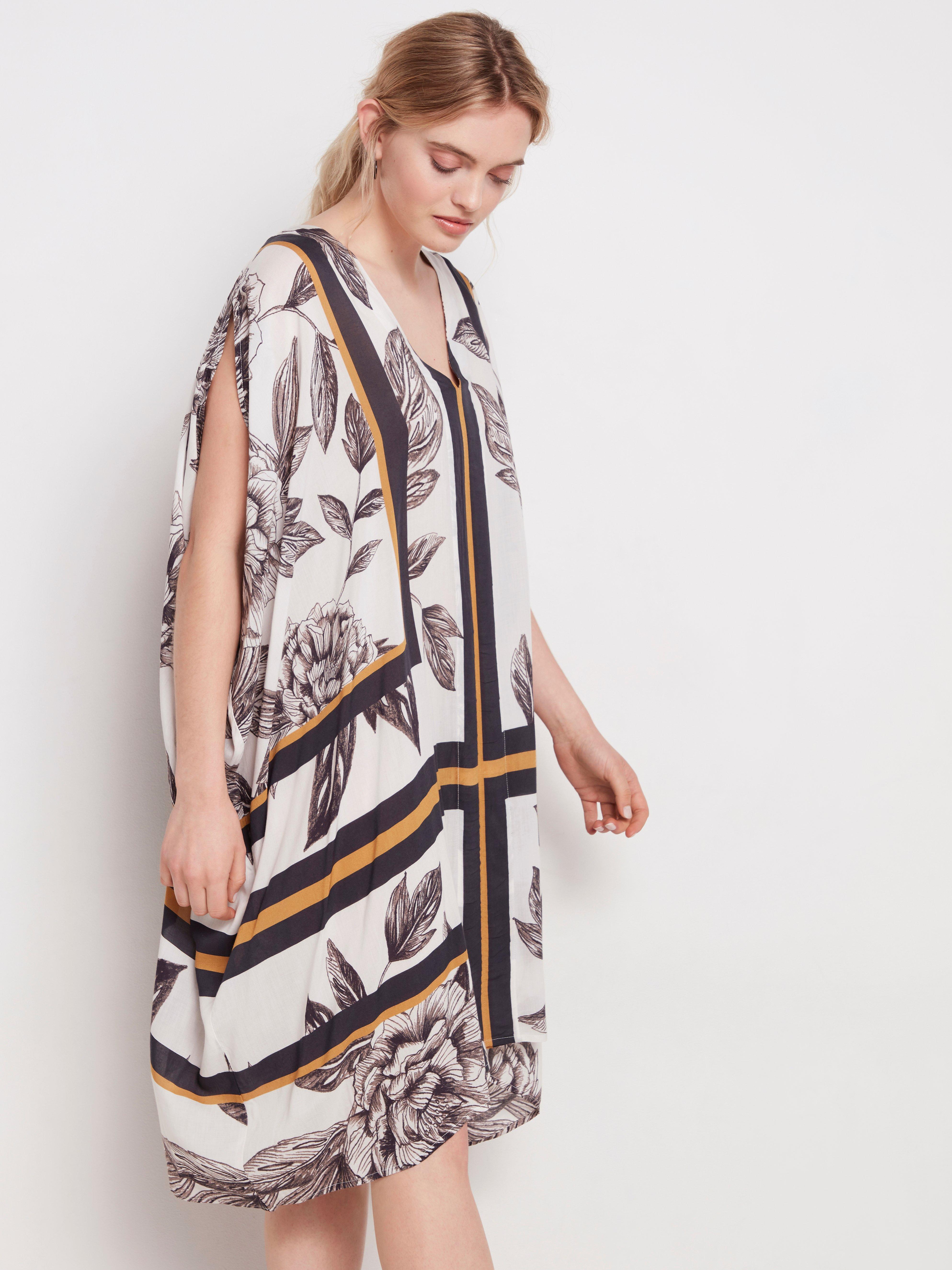 viscose kaftan dress