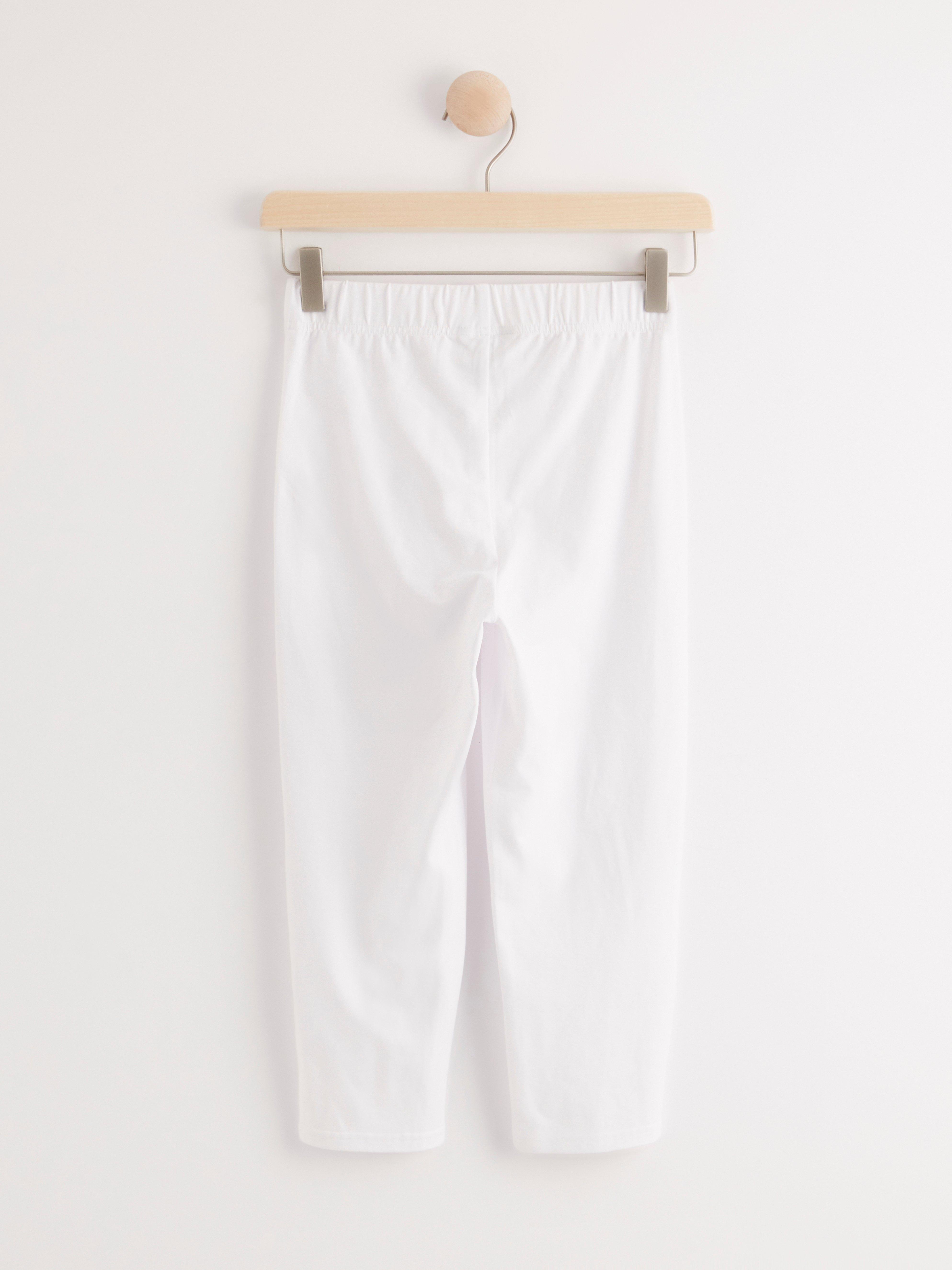Leggings - Womens Wear - White