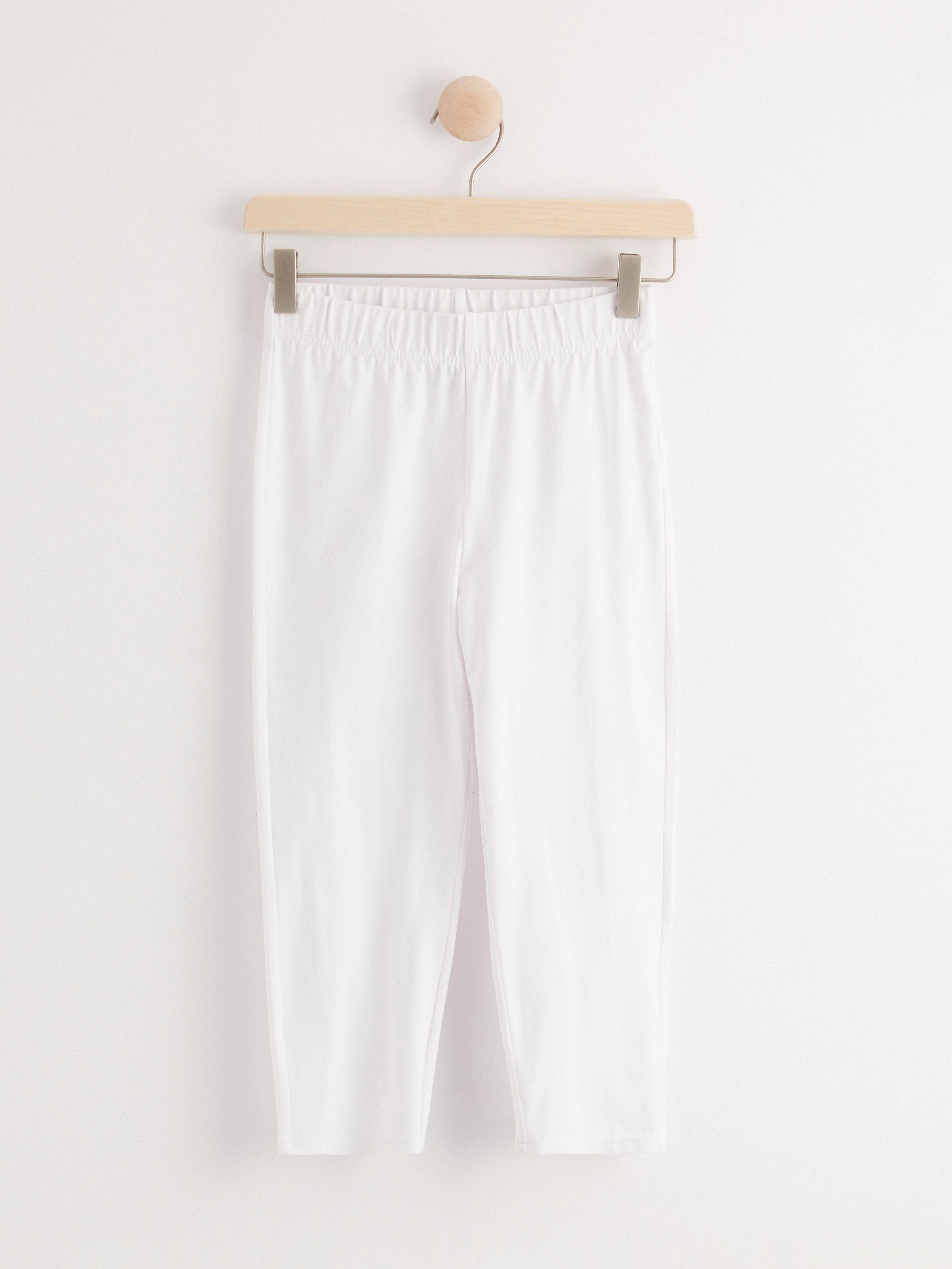 Leggings - Dam - Vit