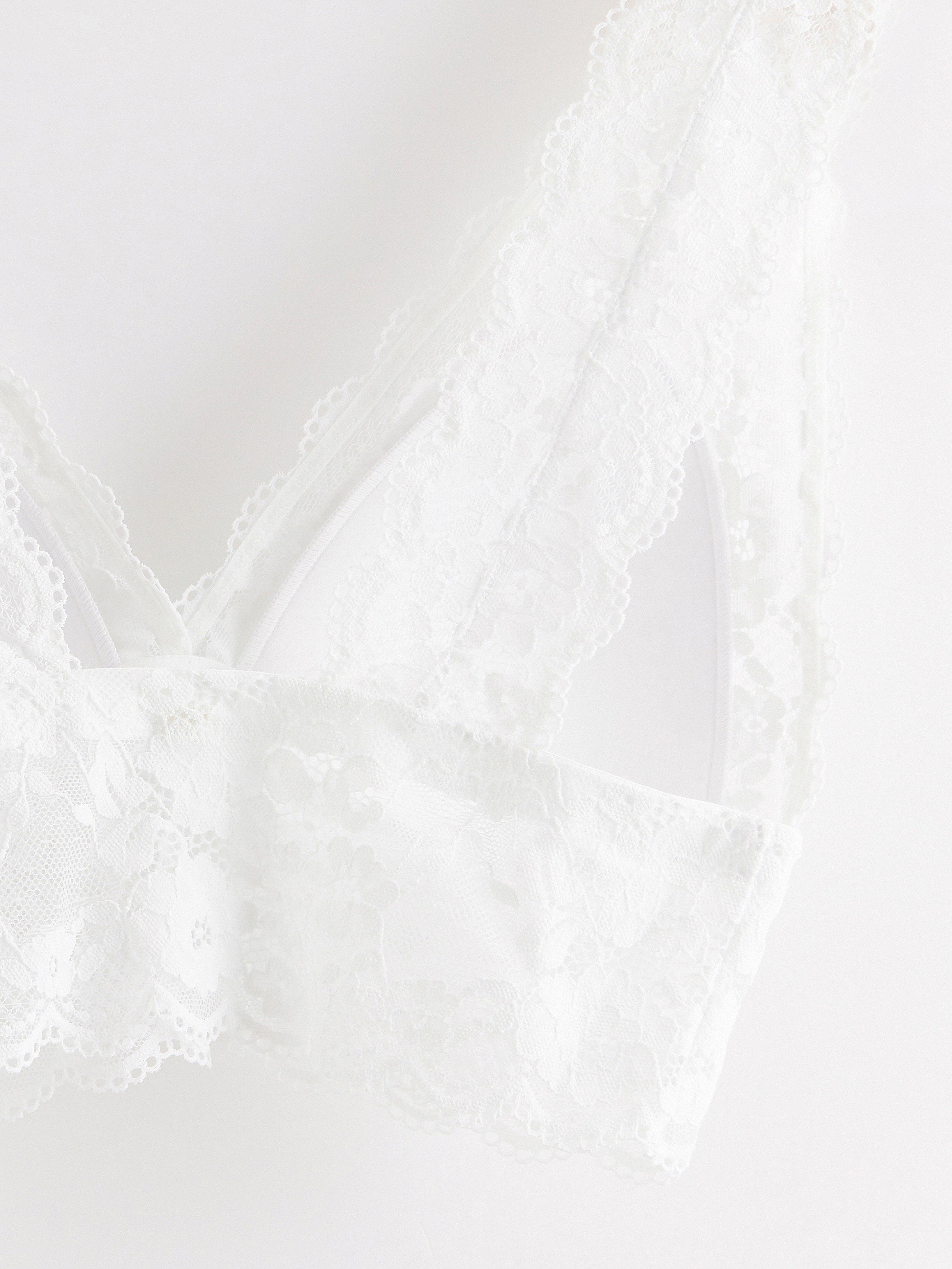 Bralette - Underkläder - Vit