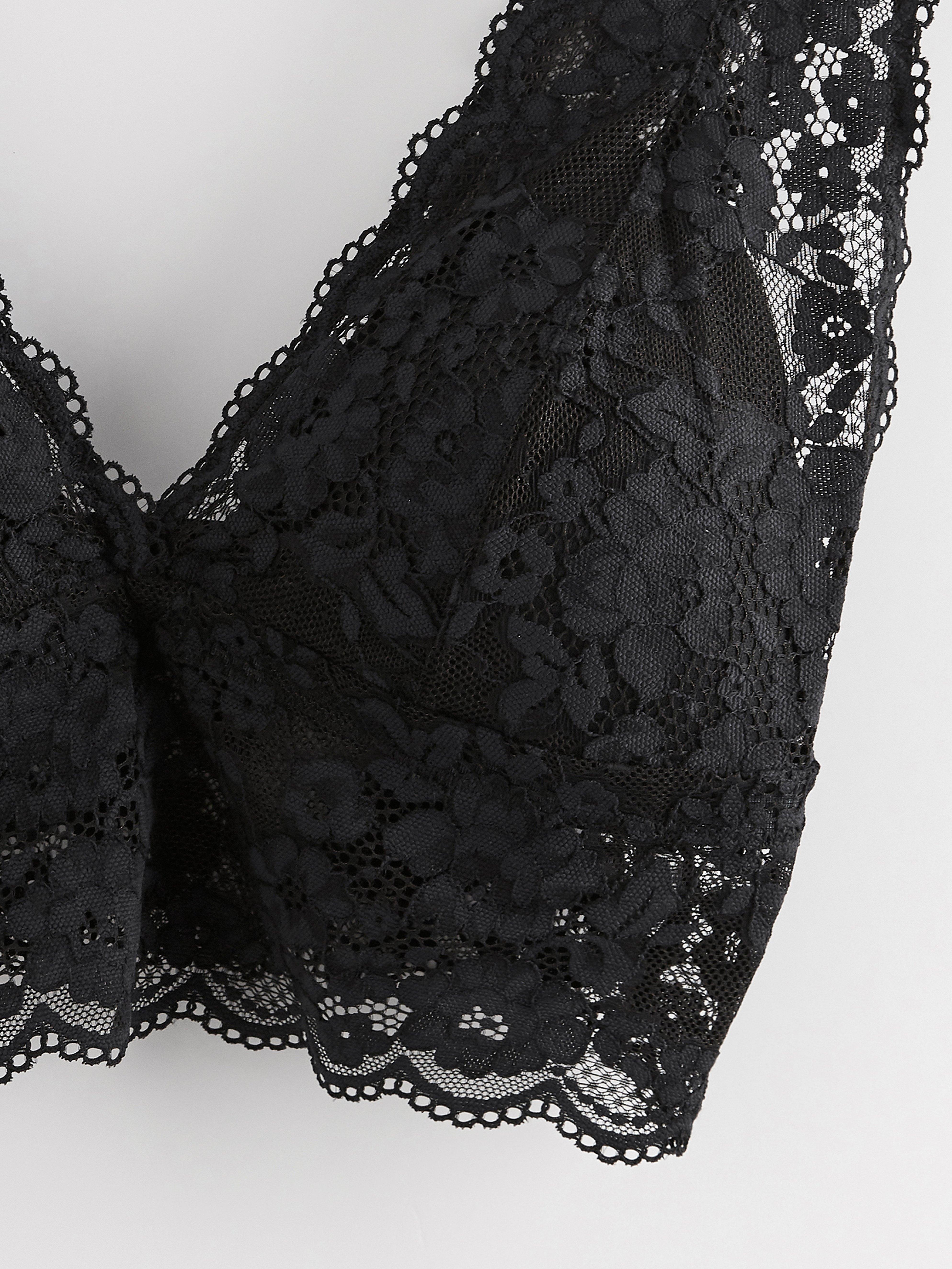 Bralette - Underkläder - Svart