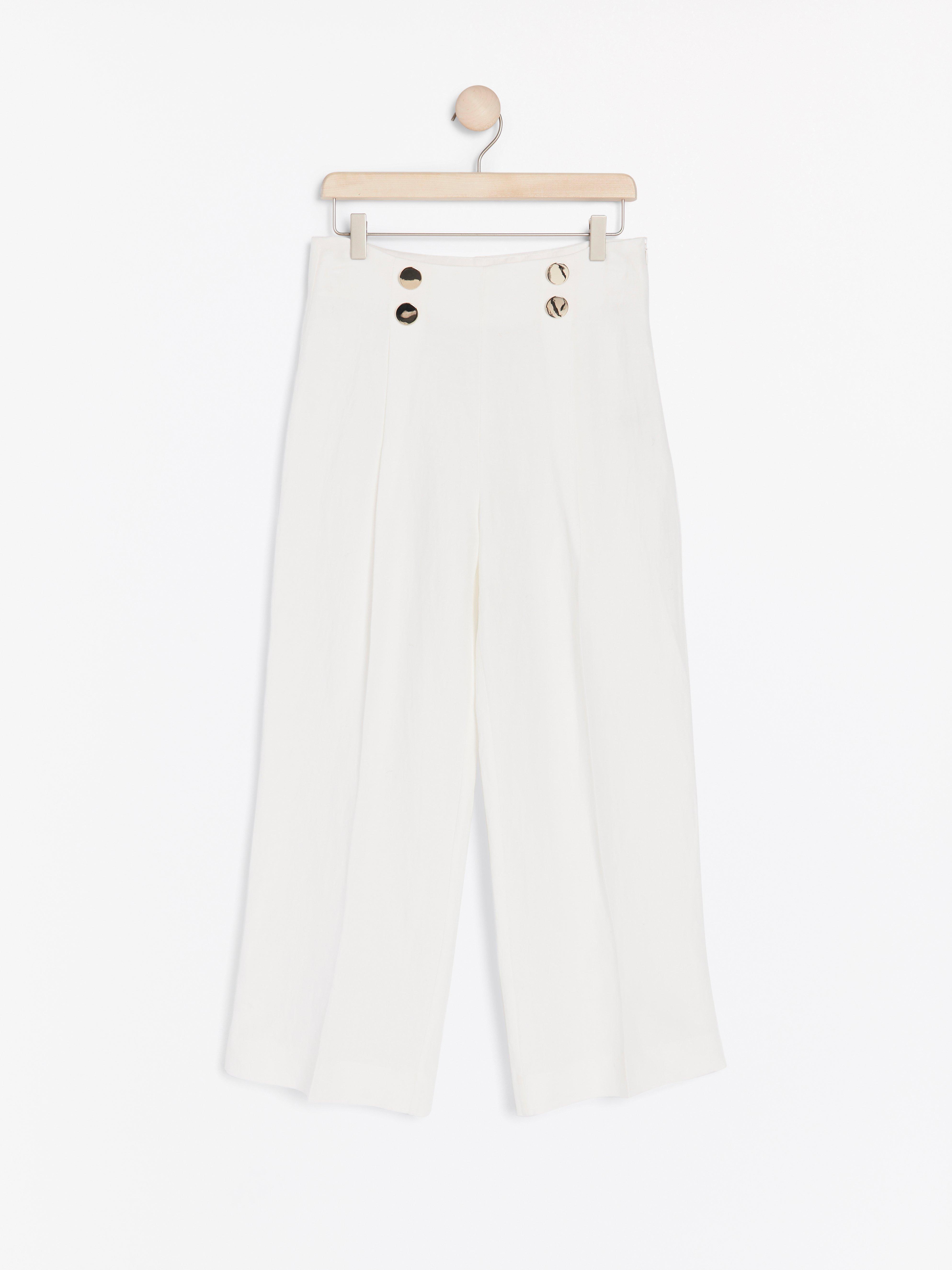 Trousers - Womens Wear - White