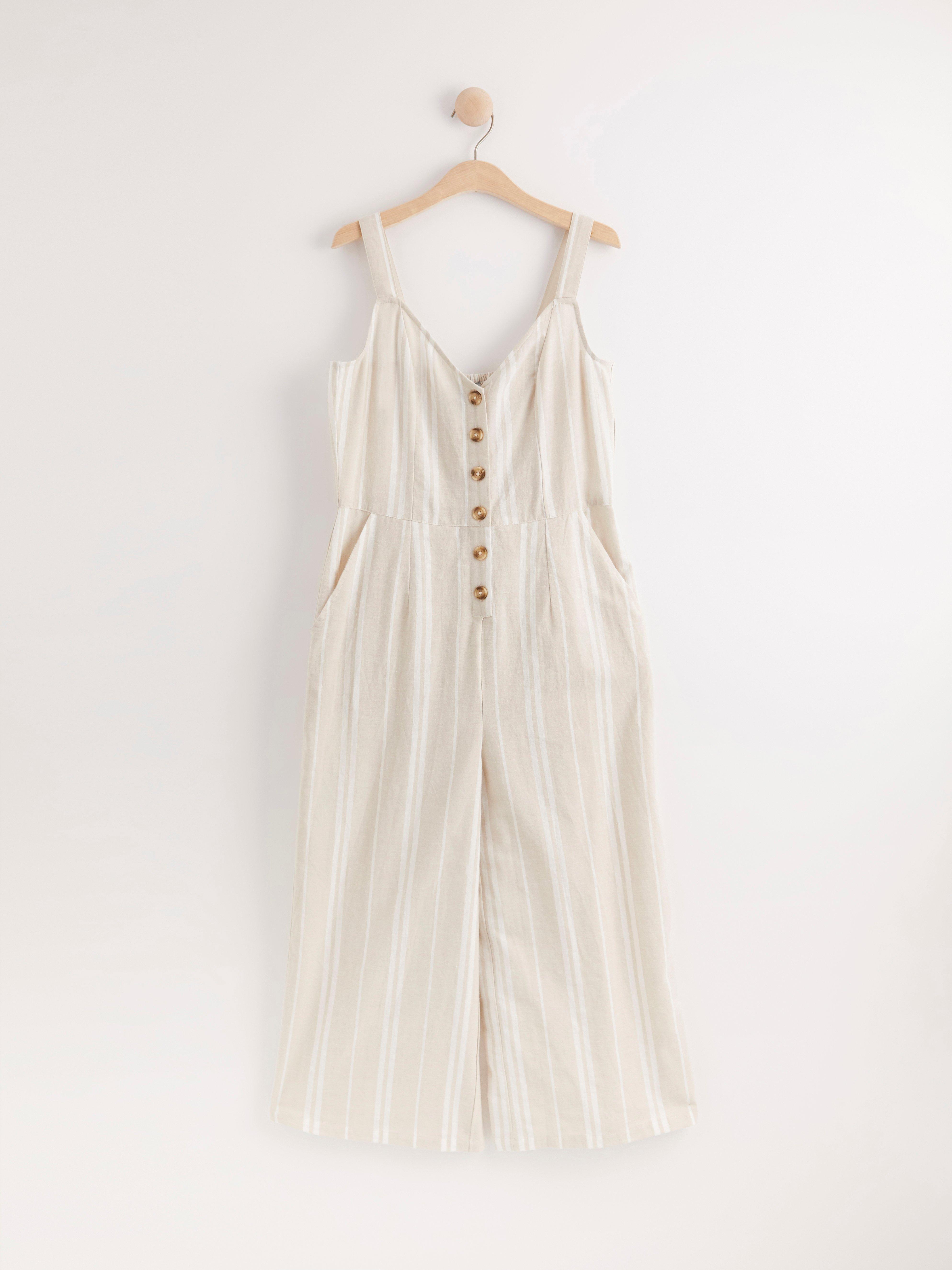 Jumpsuit - Dam - Beige