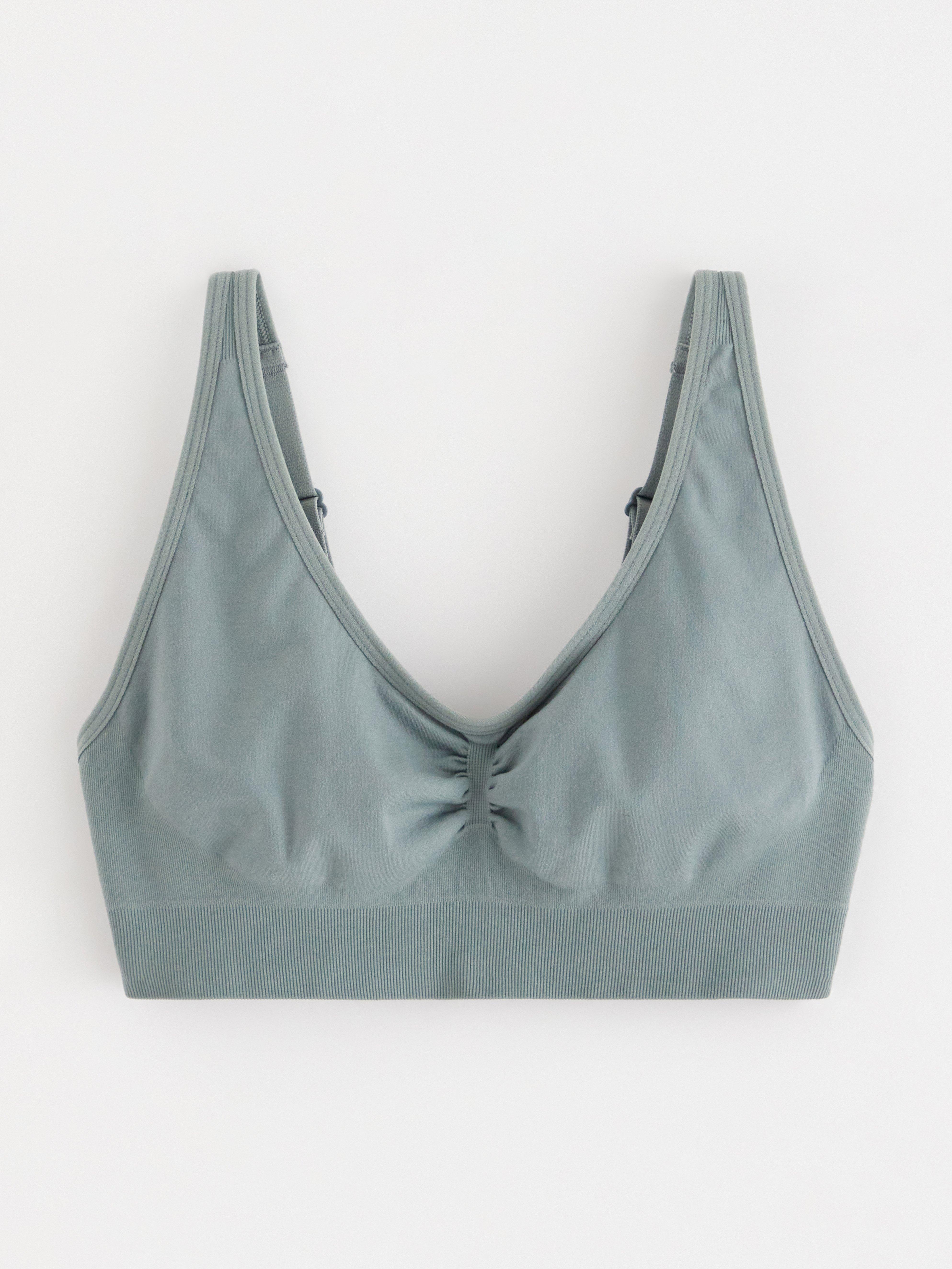 Soft-bh - Underkläder - Grön