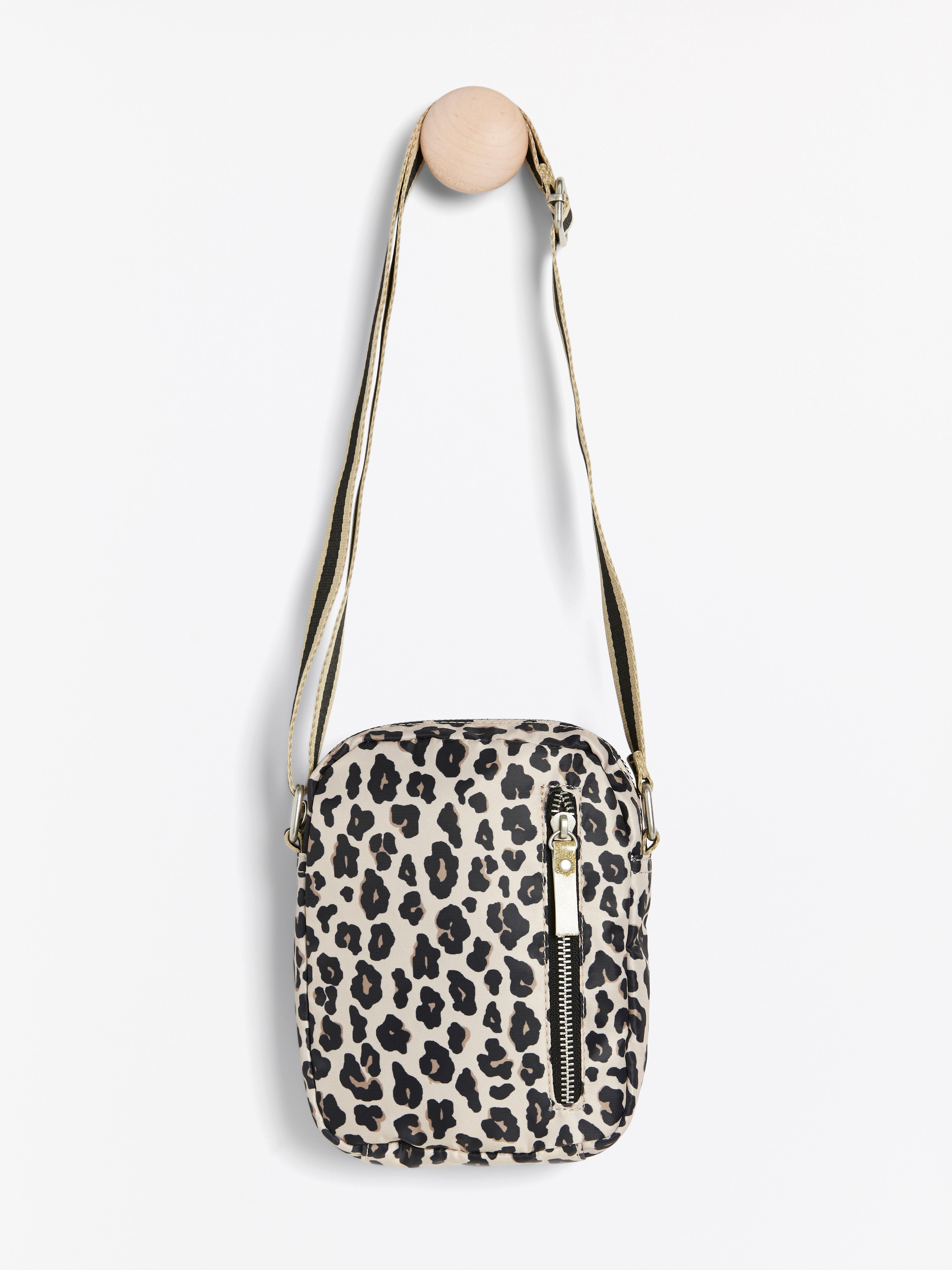 patterned cross body bag