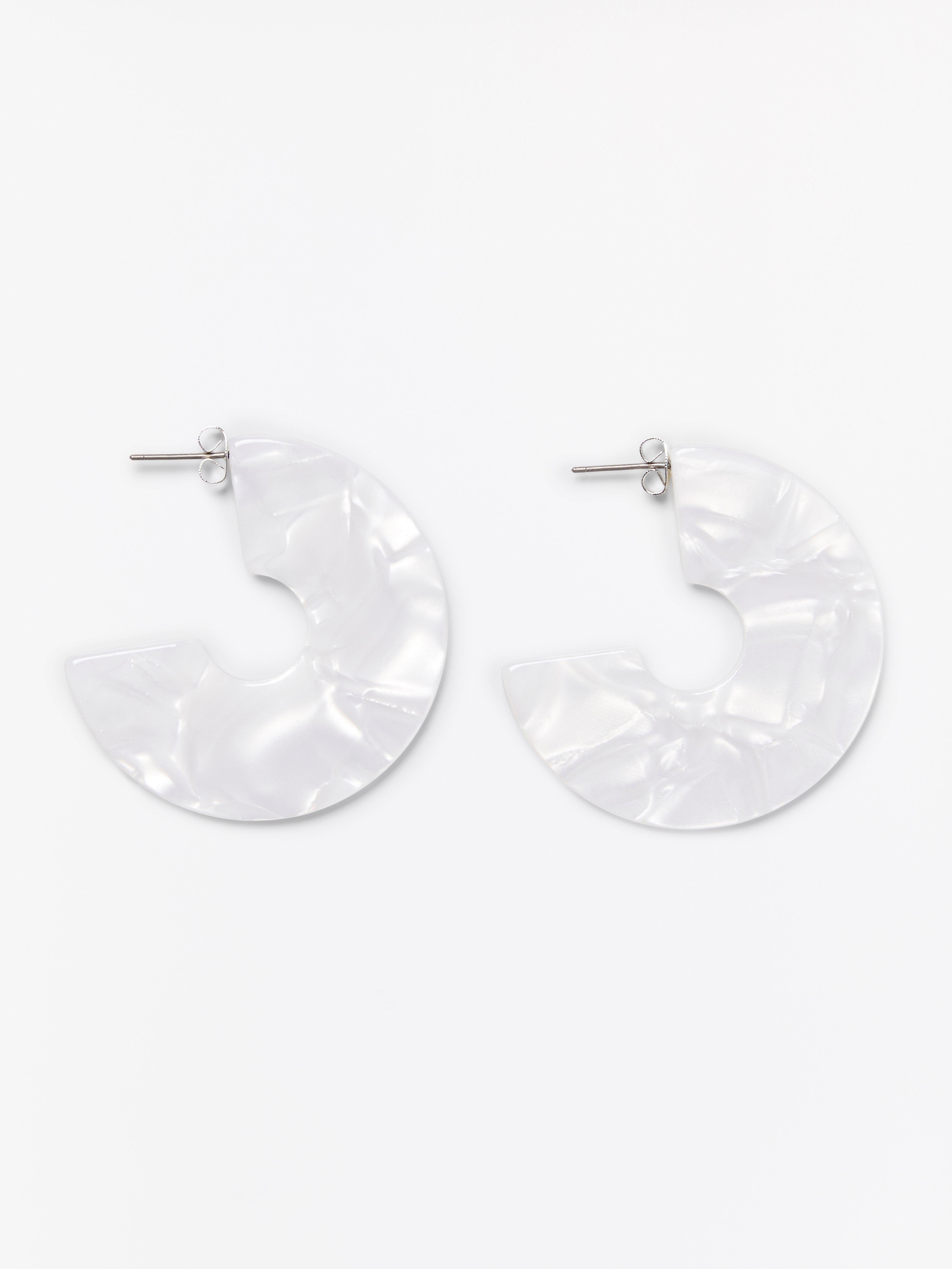 Earrings - Womens Wear - White