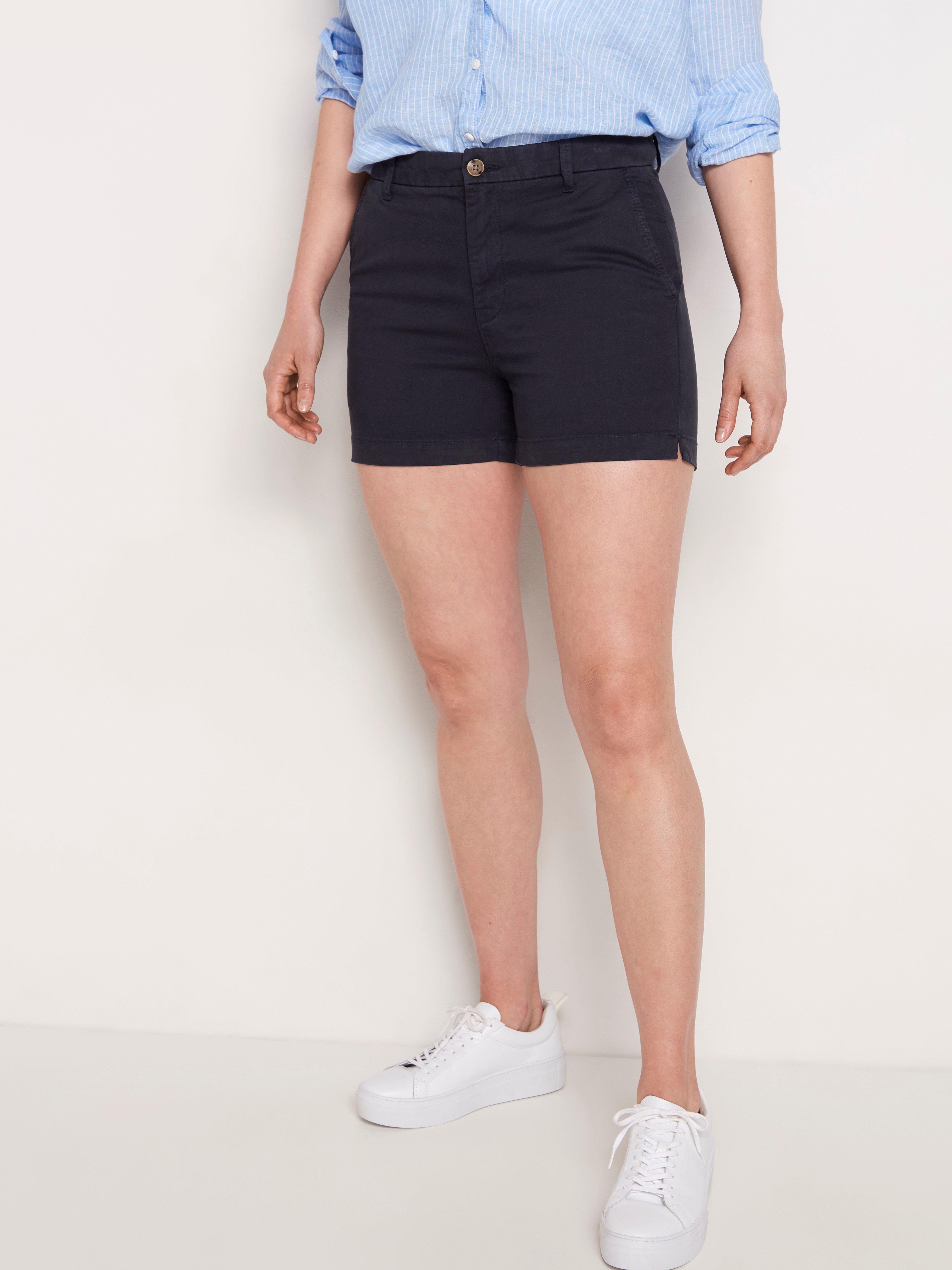 navy chino shorts