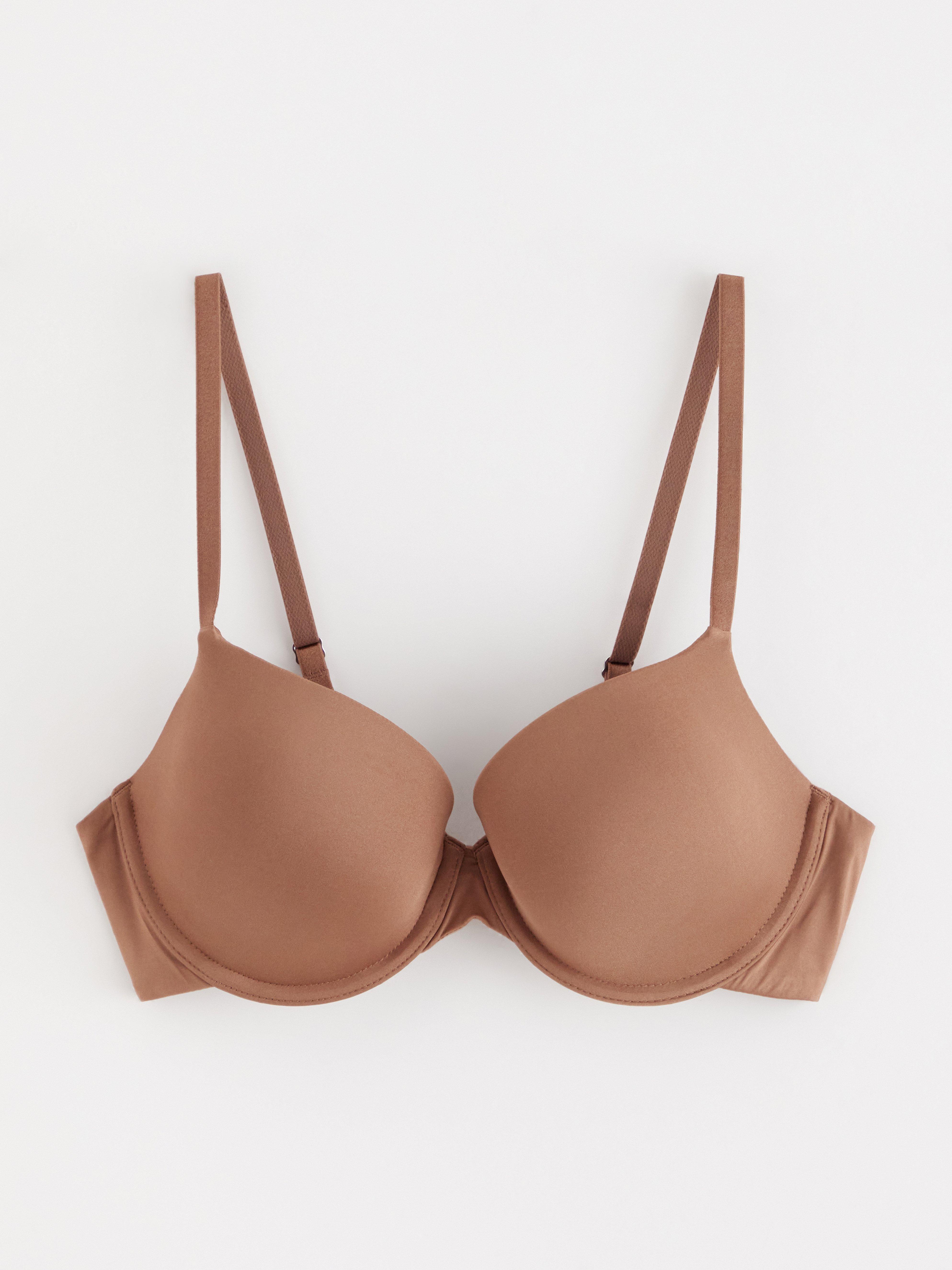 Lilja T-shirt Bra - Lingerie - Brown