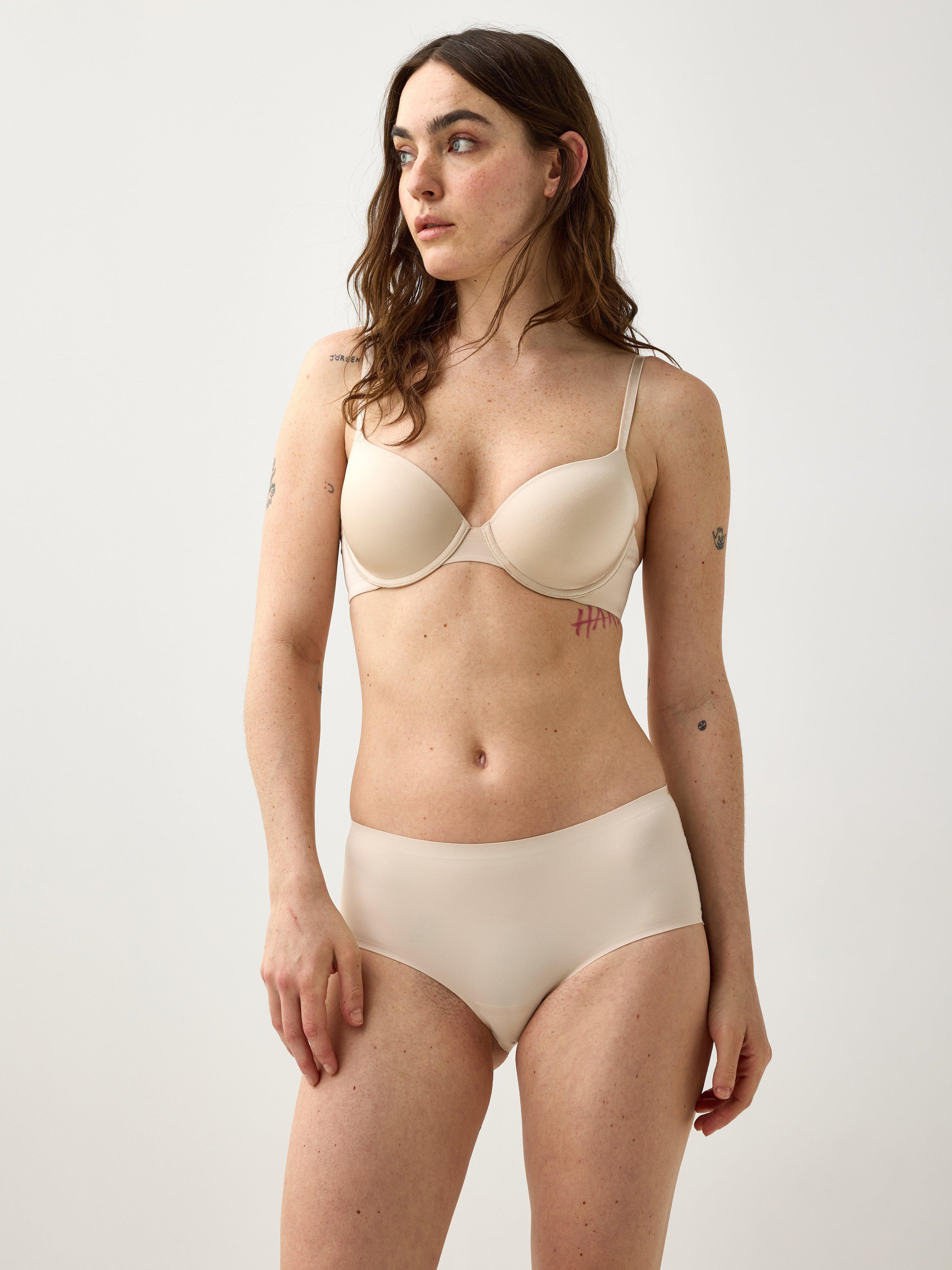 Lilja T-shirt Bra - Lingerie - Beige