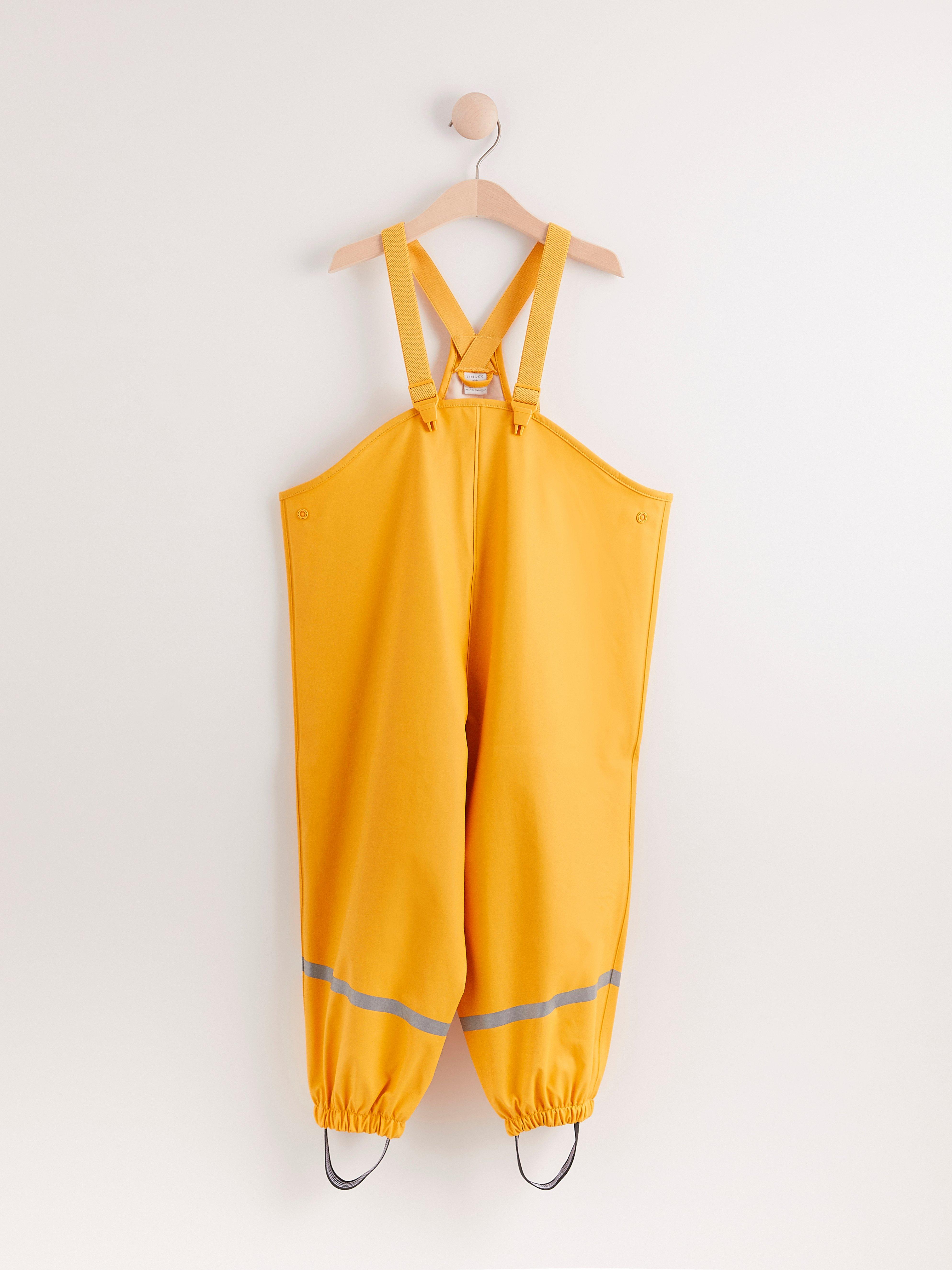 Rain Trousers - Kids Wear - Yellow