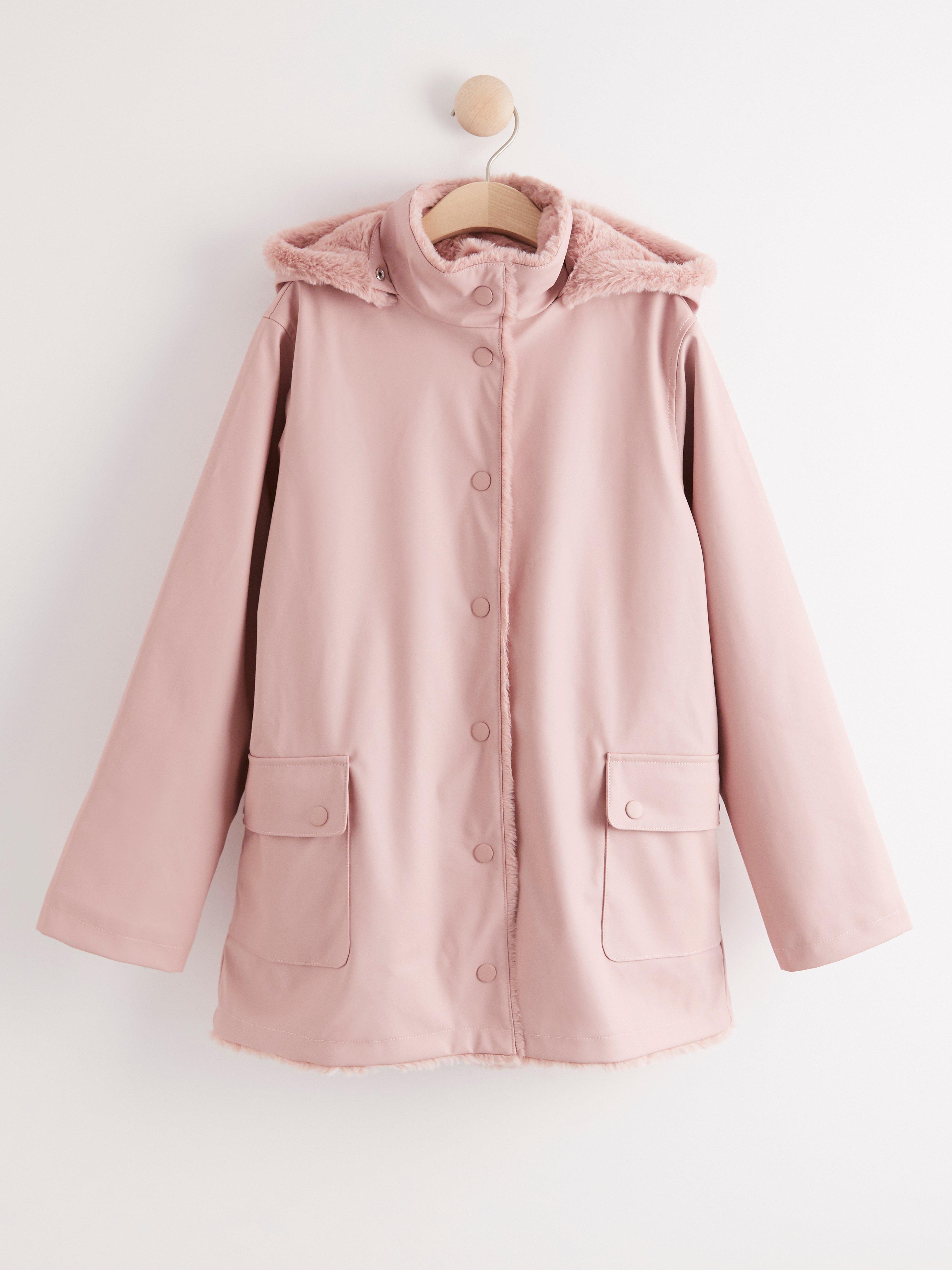 Regnjacka - Barn - Rosa