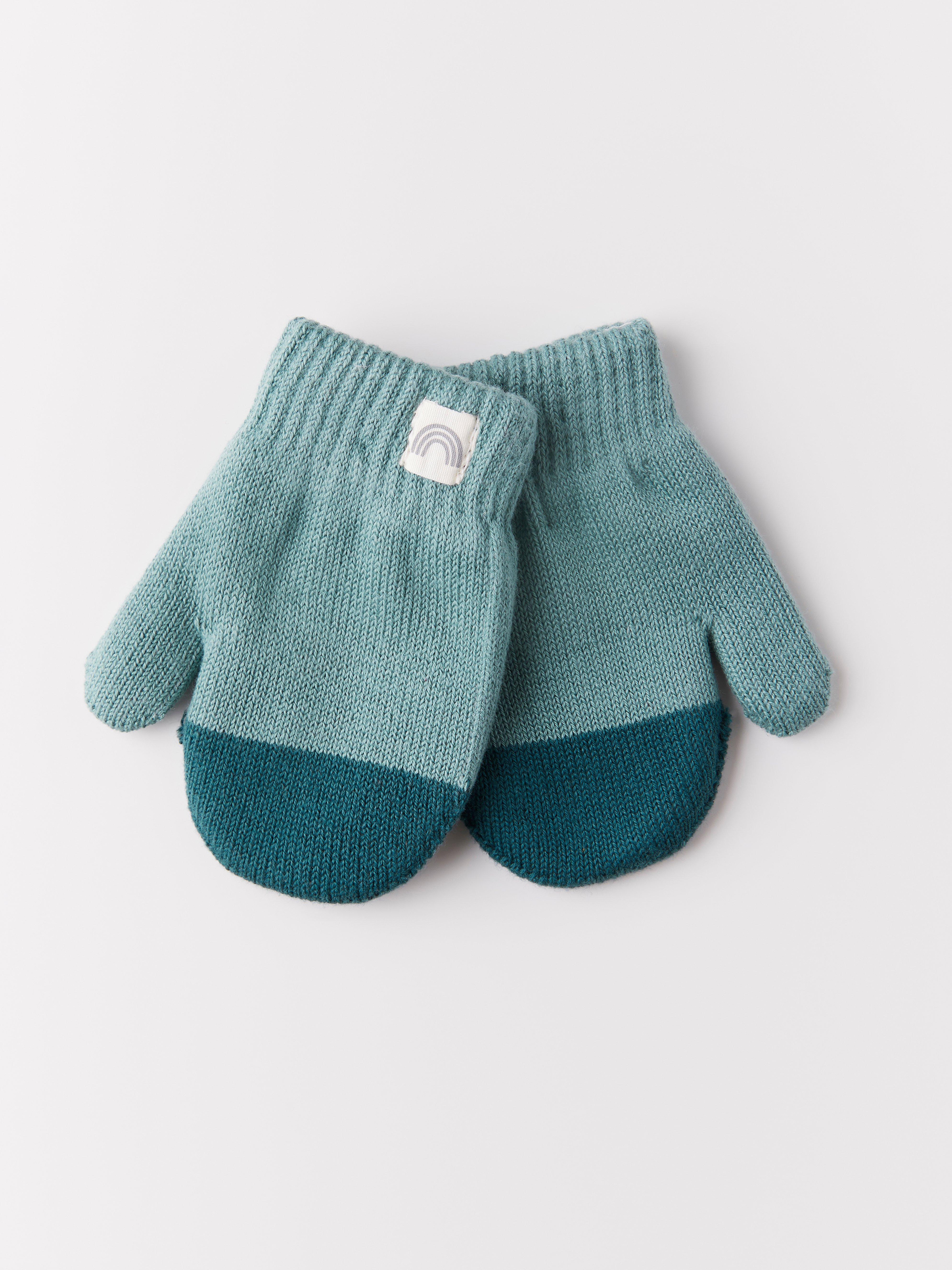 Mittens - Kids Wear - Turquoise