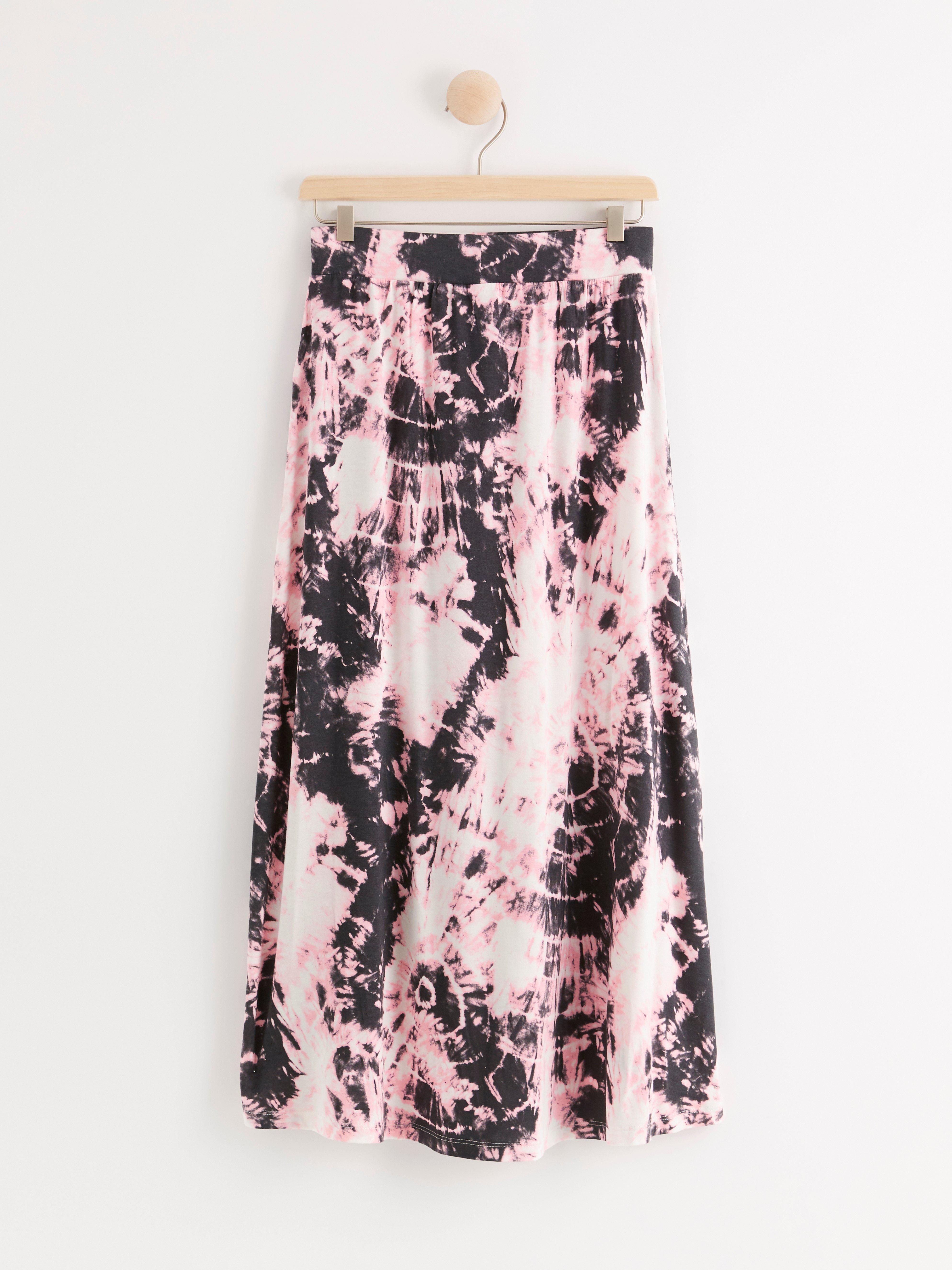 jersey maxi skirt