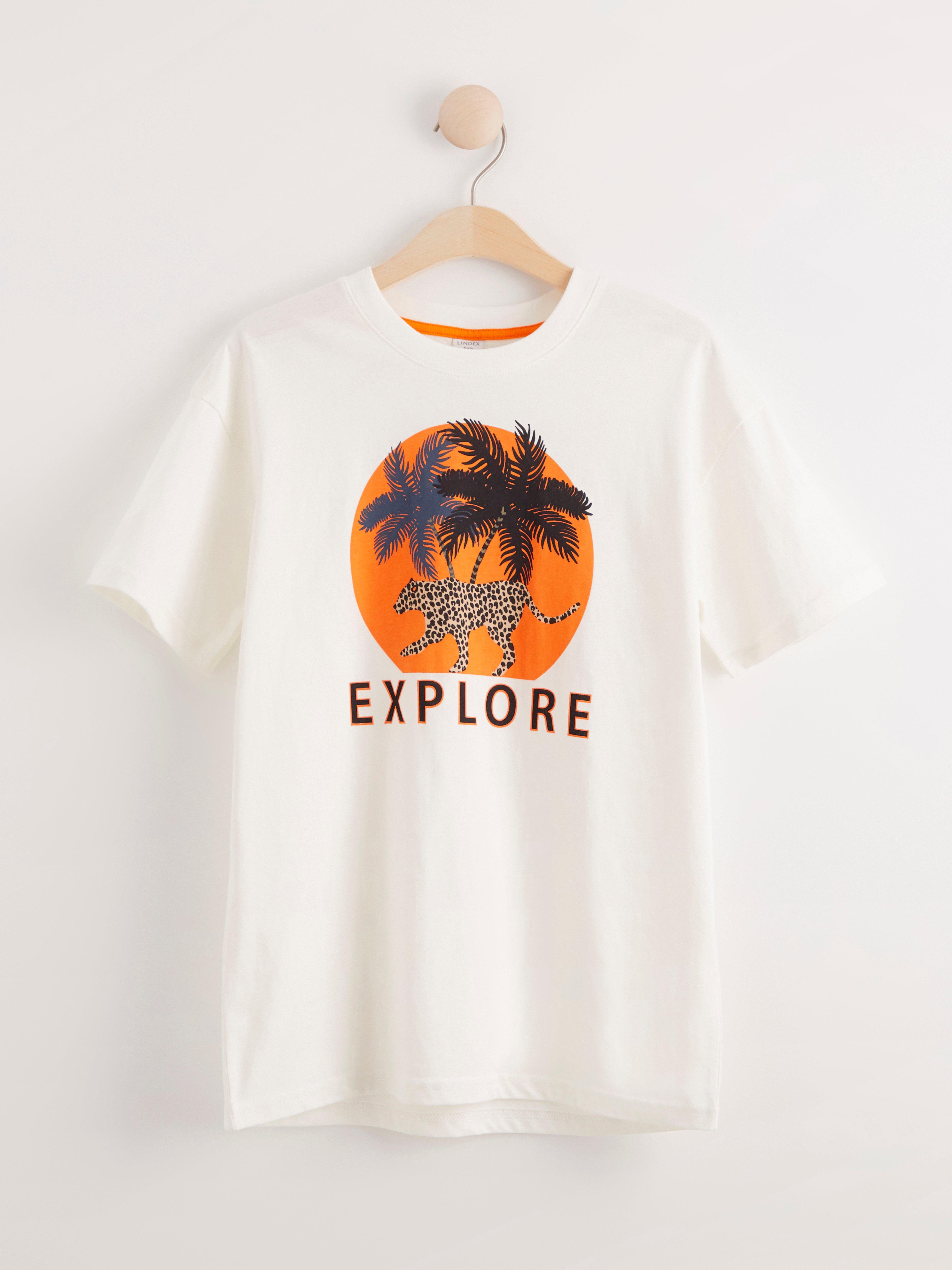 T-shirt - Barn - Vit