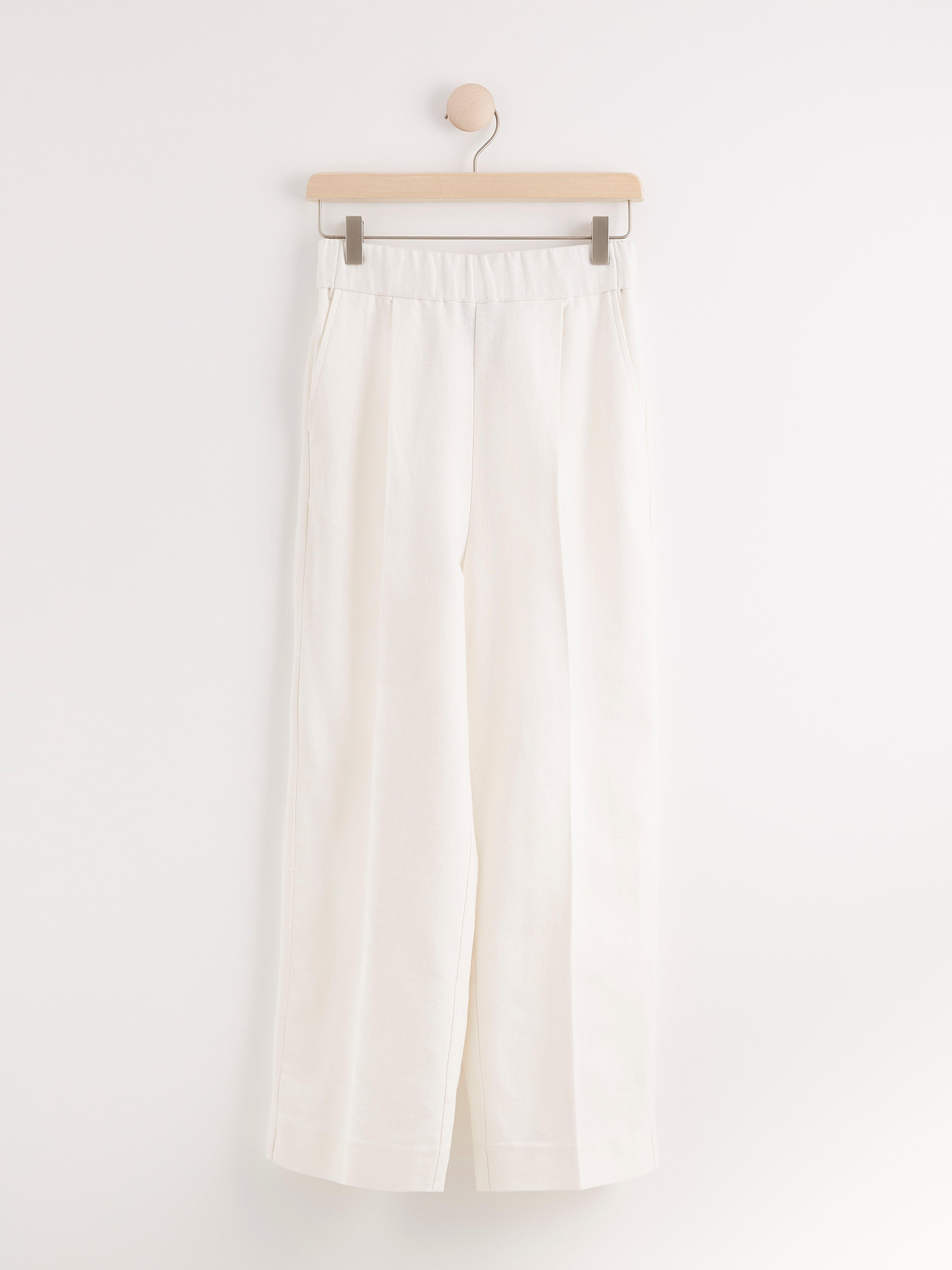 Housut - Naiset - Valkoinen